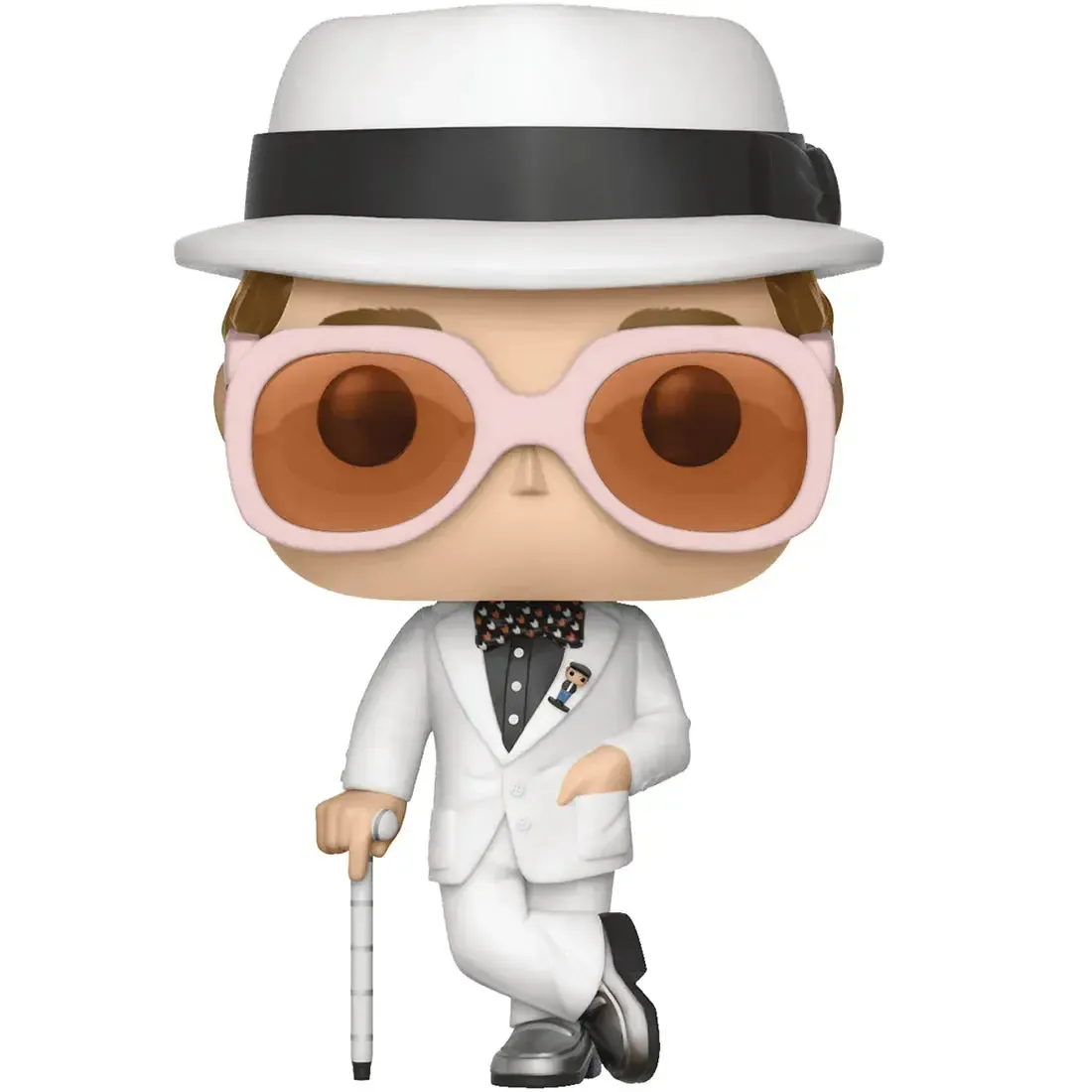 Elton John - Greatest Hits Album White Jacket Elton John Figure (3.75") - Funko - Pop! Rocks Series (62) - Image 2