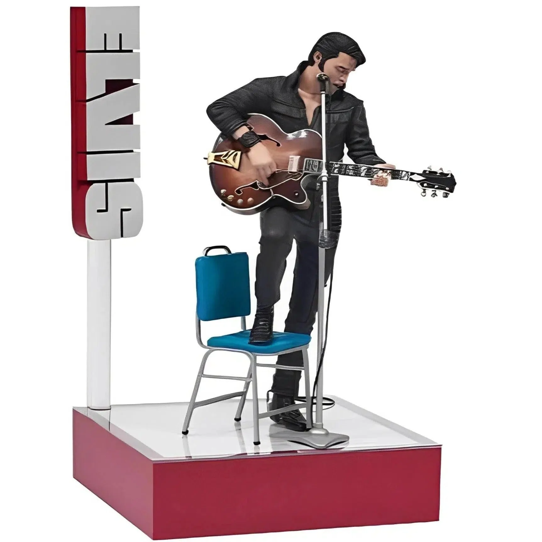 Elvis - '68 Comeback Special Elvis Presley with Guitar Figure (6") - McFarlane Toys - Exclusive (2007) - Image 2