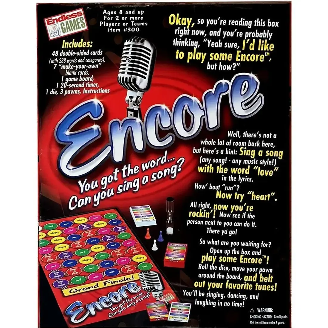 Encore - Party Music Board Game for Family, Adults, and Children (2+ Players, Age 8+) - Endless Games - Image 3