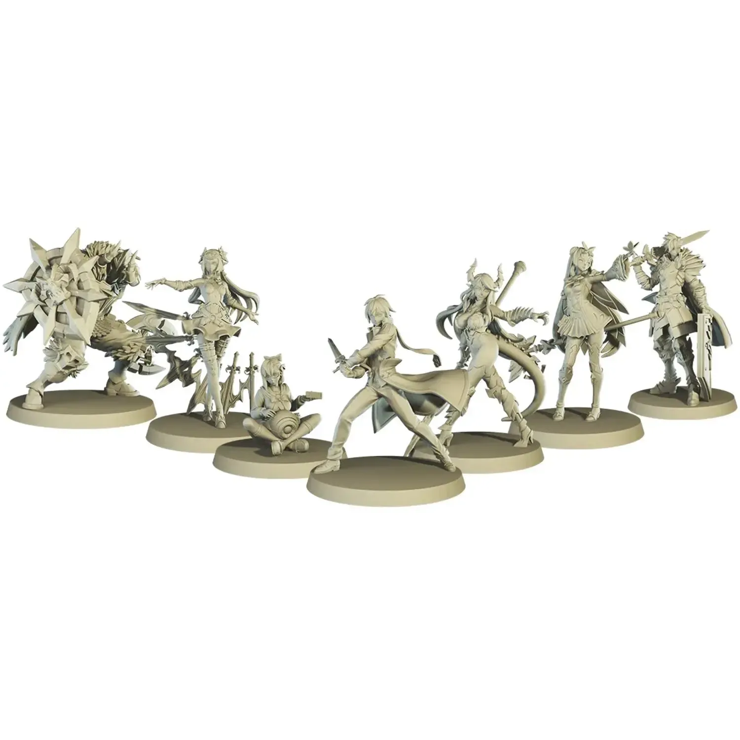 Epic Seven Arise: Core Box - Role-Playing Anime Board Game for Adults (1-4 Players, Ages 13+) - Japanime Games - Image 4