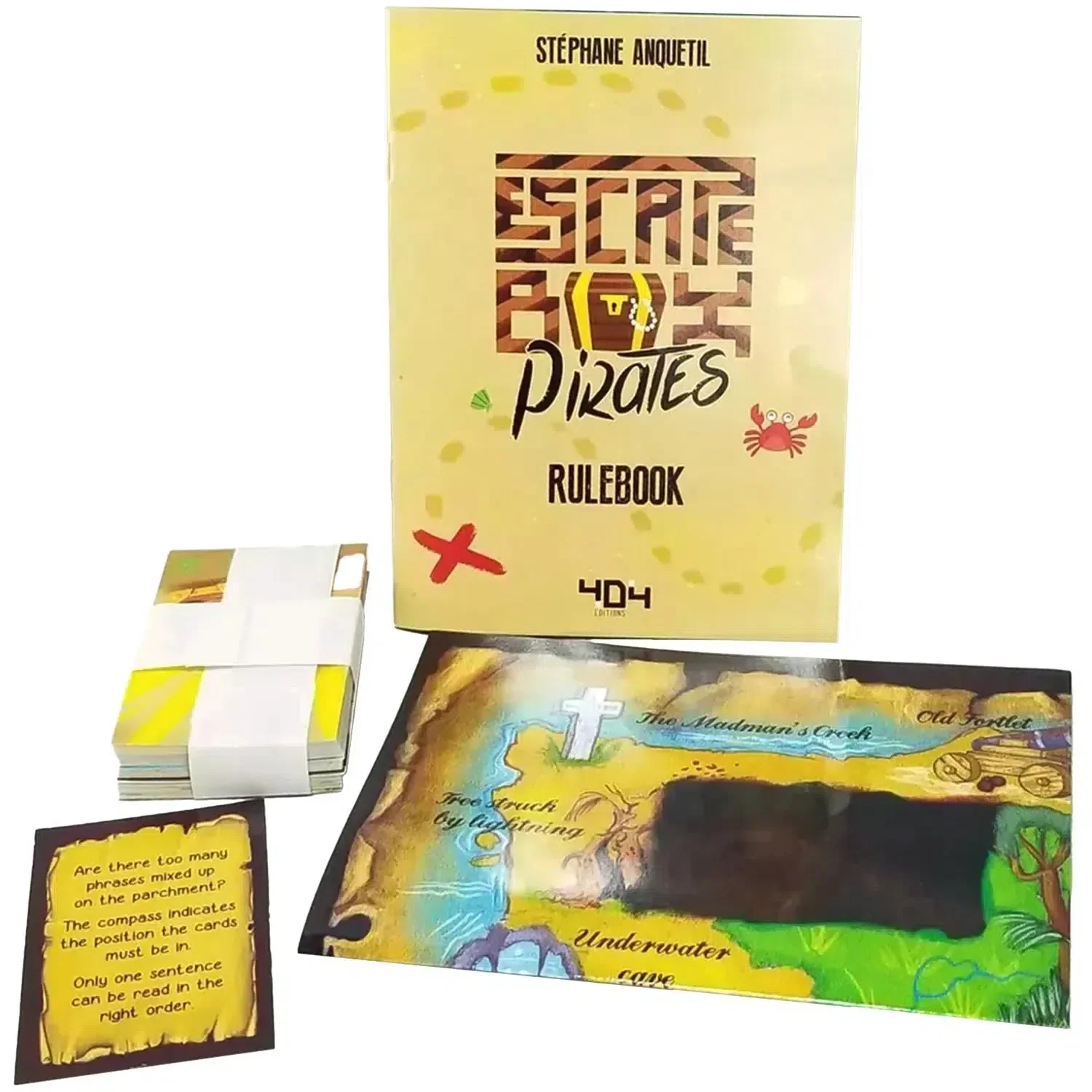 Escape Box Pirates - Cooperative Pirates Board Game for Family, Adults, and Children (2-6 Players, Ages 7+) - 404 Editions - Image 4