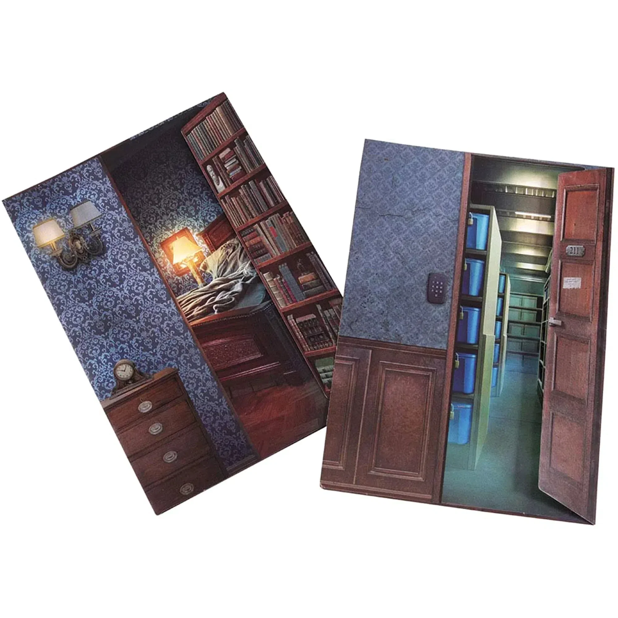 Escape from the Asylum: Parts 1 & 2 - Cooperative Mystery Board Game for Family, and Adults (1-6 Players, Ages 12+) - Imperial Publishing - Image 10
