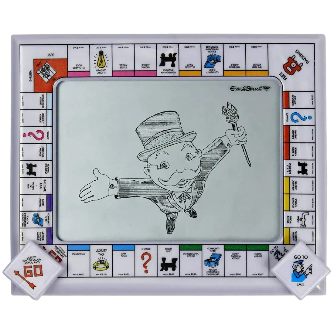 Etch A Sketch: Monopoly Limited Edition - Drawing Toy - Spin Master - Etch A Sketch 60th Anniversary Edition - Image 4