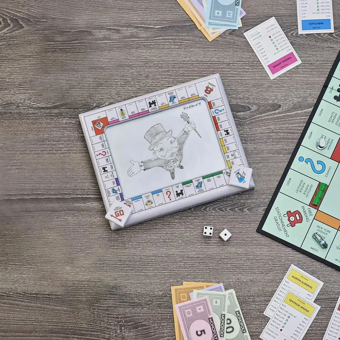 Etch A Sketch: Monopoly Limited Edition - Drawing Toy - Spin Master - Etch A Sketch 60th Anniversary Edition - Image 6