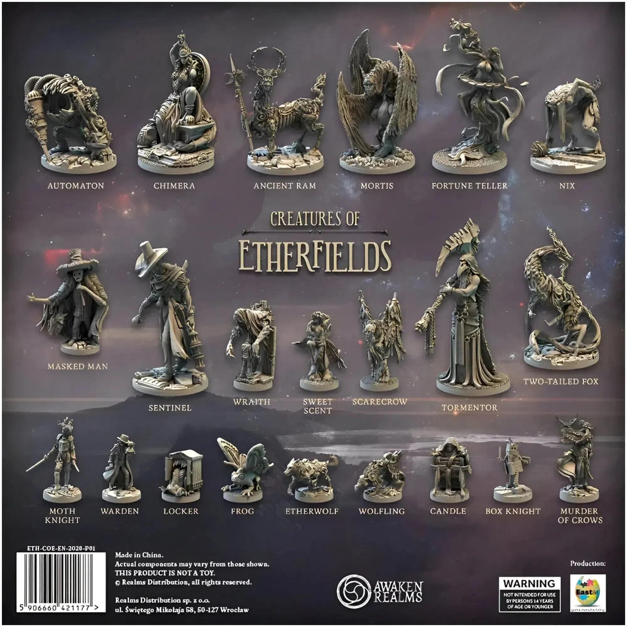 Etherfields: Creatures of Etherfields - Board Game Expansion - Awaken Realms - Image 3