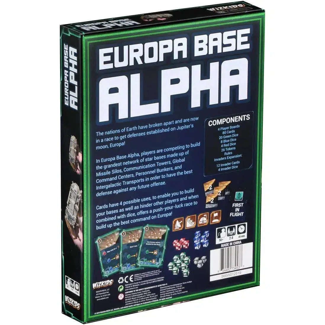 Europa Base Alpha - Card Game - WizKids - Image 3