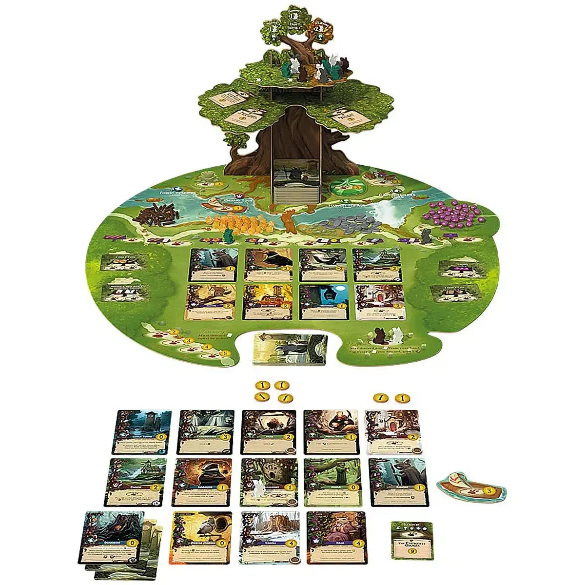 Everdell 3rd Edition - Worker Placement Fantasy Board Game for Family, and Adults (1-4 Players, Ages 14+) - Tabletop Tycoon - Image 2