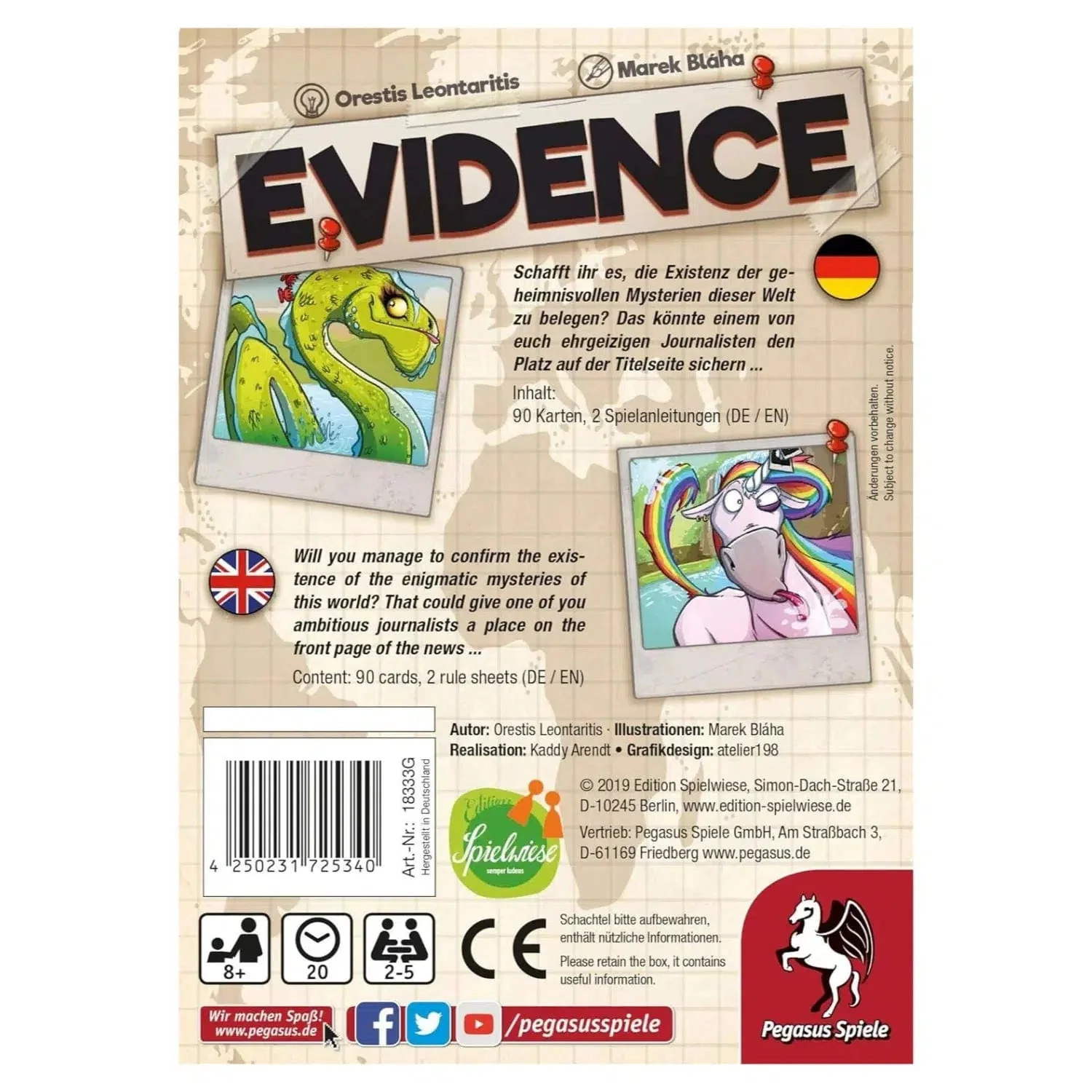 Evidence - Card Game - Pegasus Spiele - Image 4