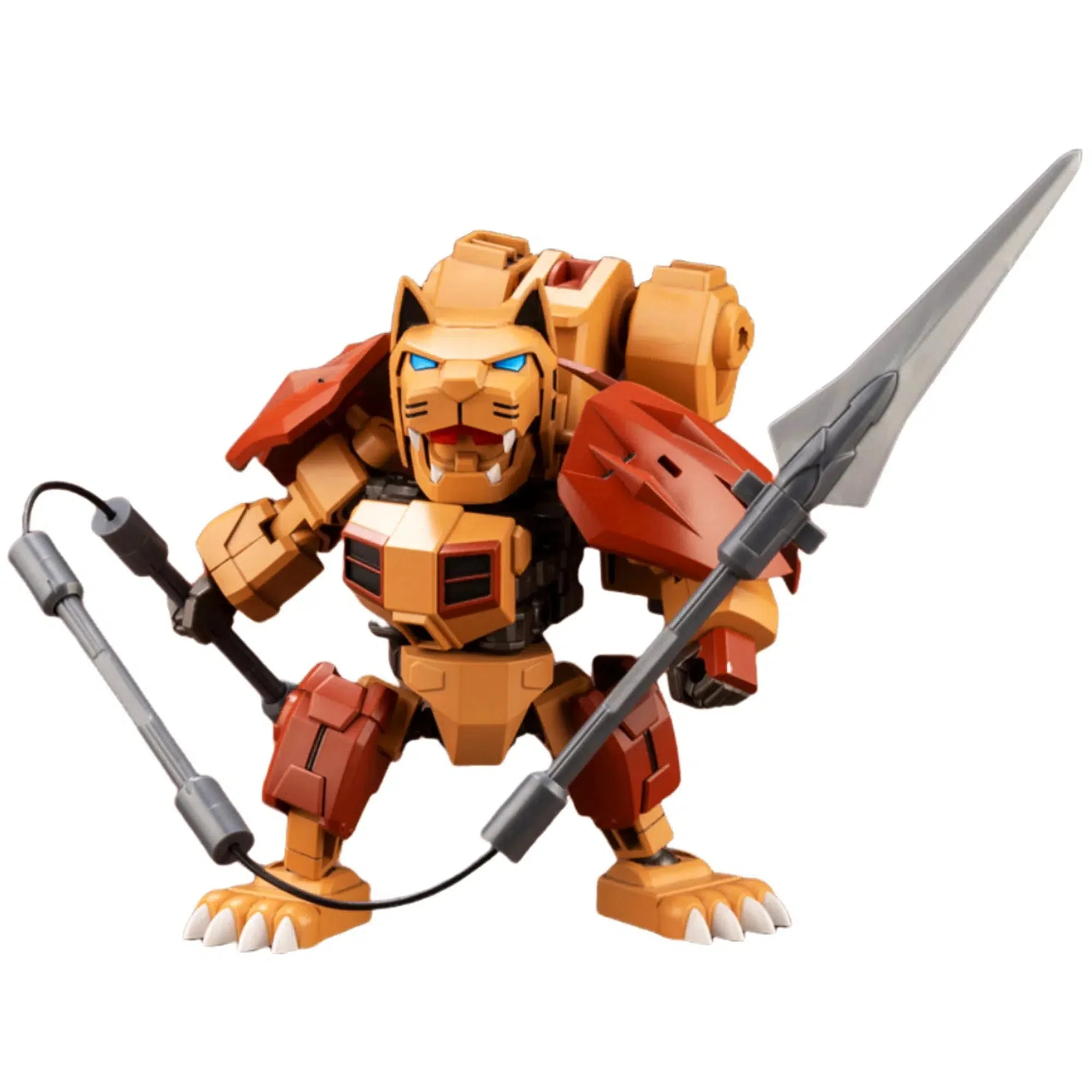 Evoroids - F-GAO-G1 "Roaring Fang" Lion Mecha Figure Model Kit (Plastic) - Kotobukiya - (ER004) - Image 3