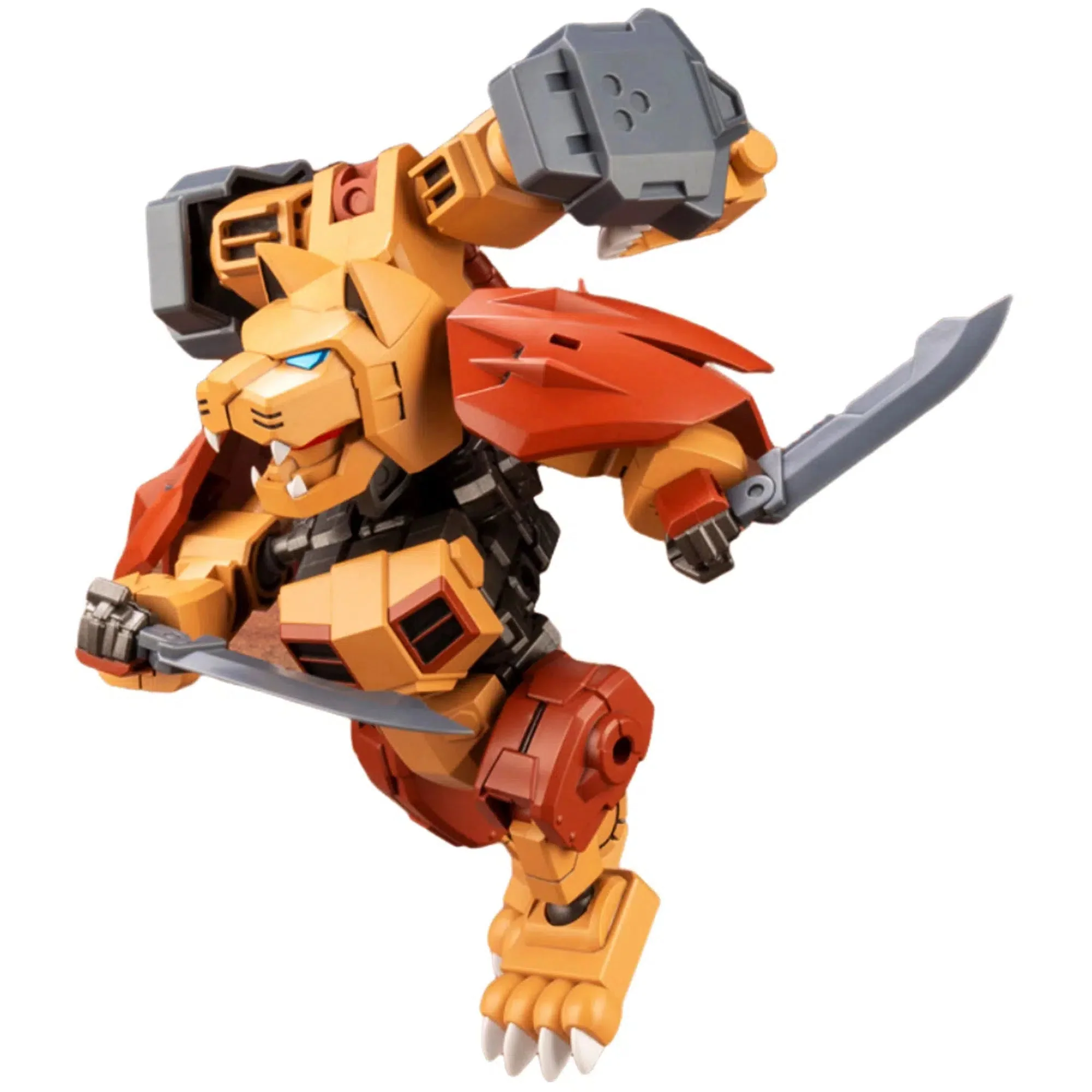 Evoroids - F-GAO-G1 "Roaring Fang" Lion Mecha Figure Model Kit (Plastic) - Kotobukiya - (ER004) - Image 6