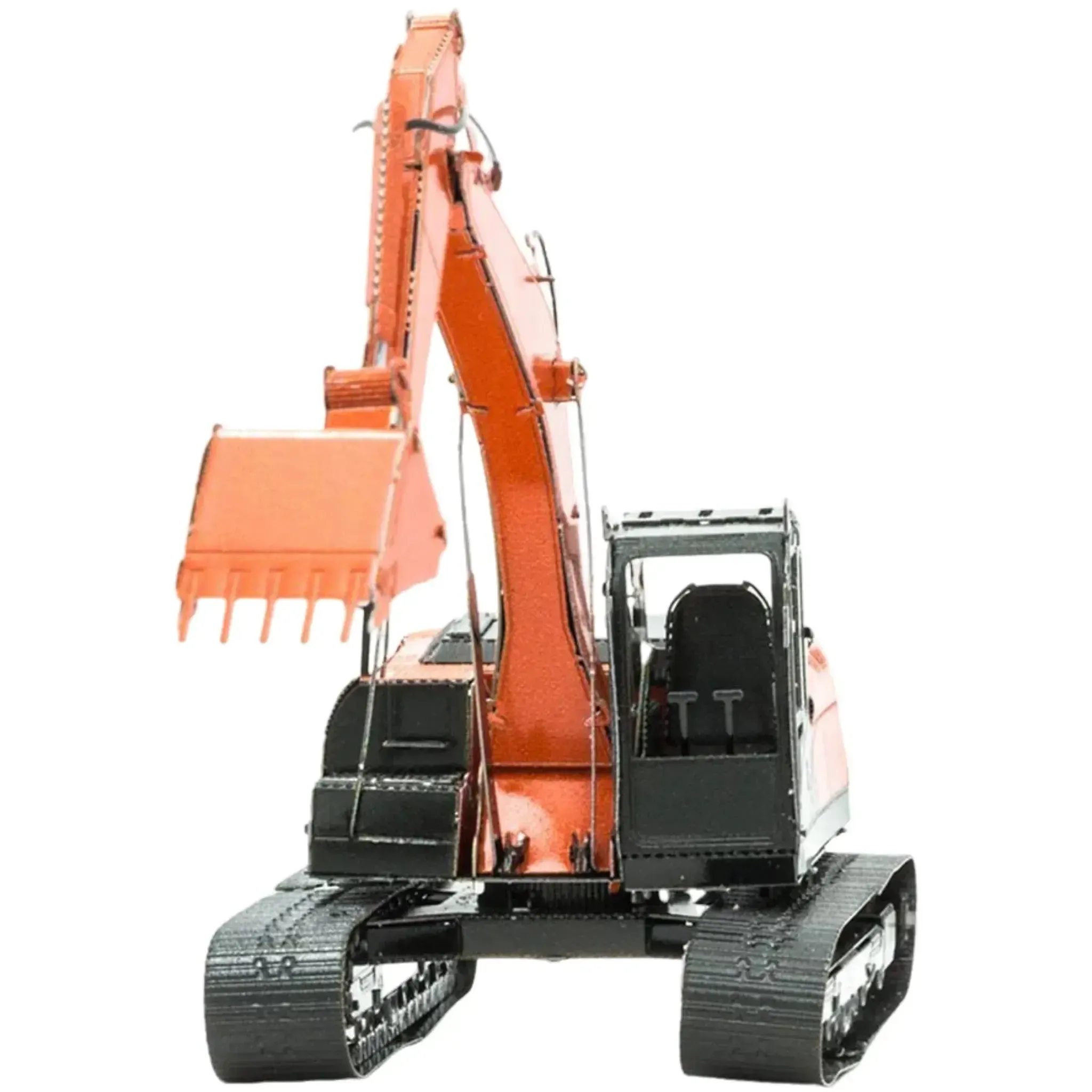 Excavator Construction Vehicle Figure Model Kit (Steel, Moderate Difficulty) - Fascinations - Metal Earth Series - (2022) - Image 4