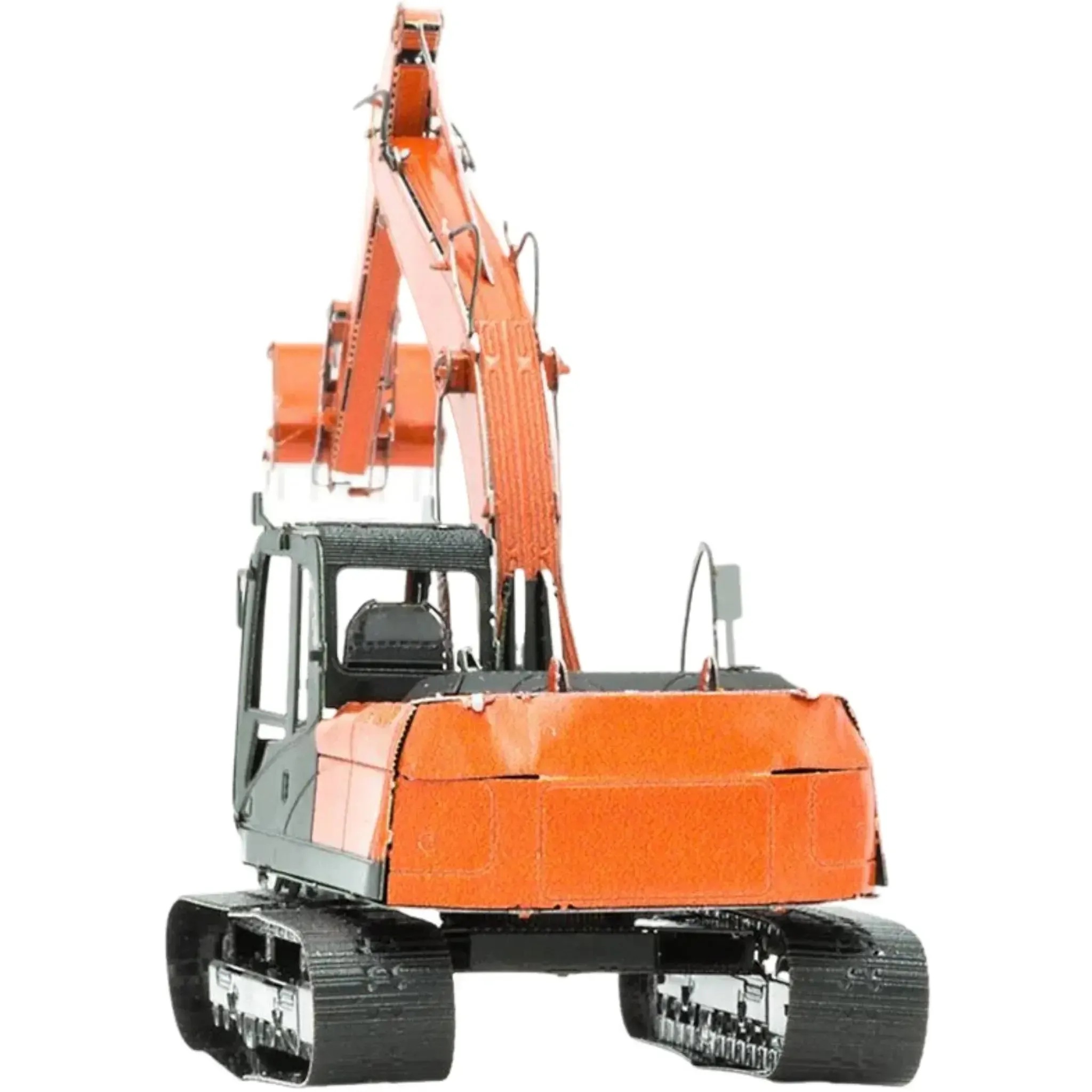 Excavator Construction Vehicle Figure Model Kit (Steel, Moderate Difficulty) - Fascinations - Metal Earth Series - (2022) - Image 6