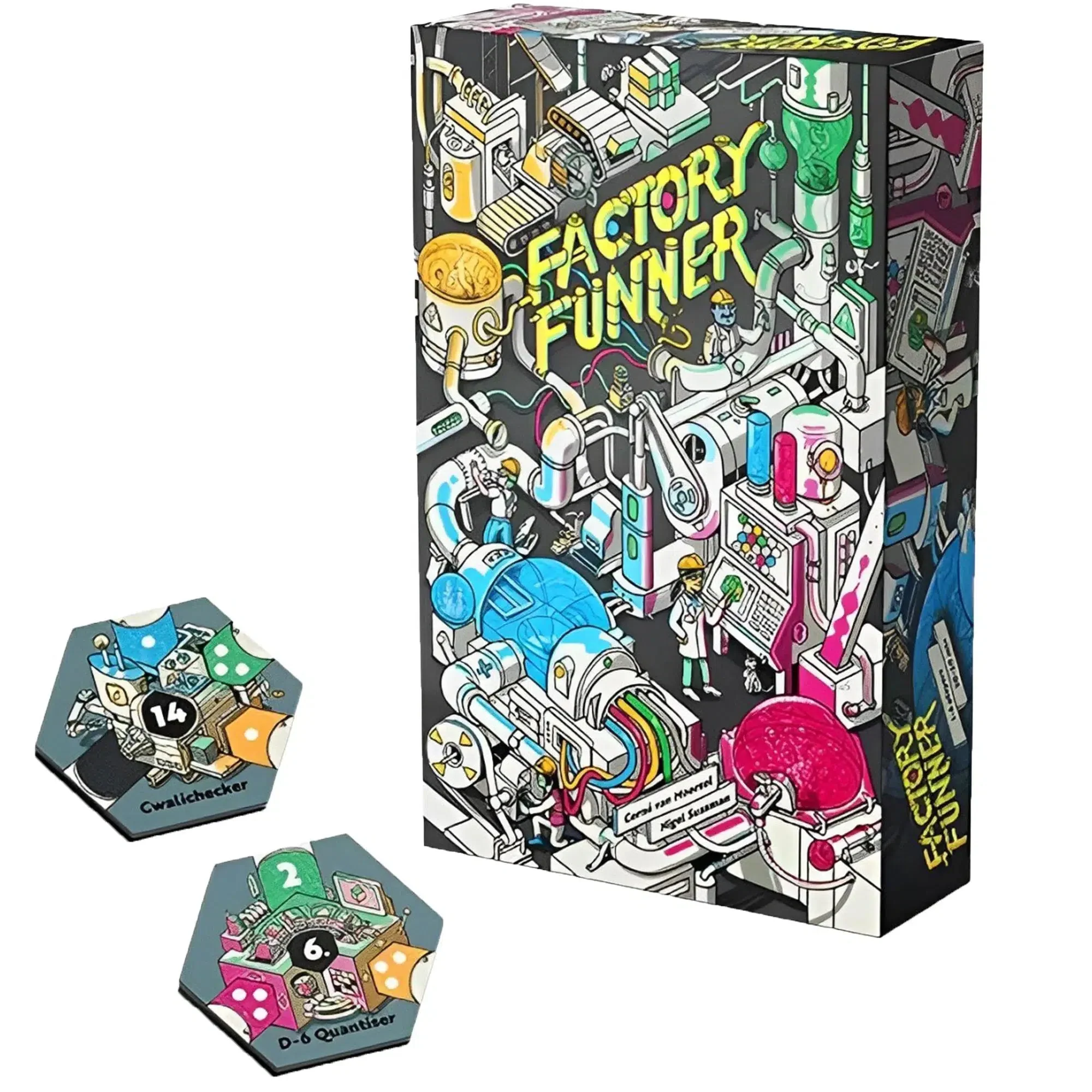 Factory Funner - Tile Placement Industry Board Game for Family, and Adults (1-6 Players, Ages 11+) - Allplay - Image 7