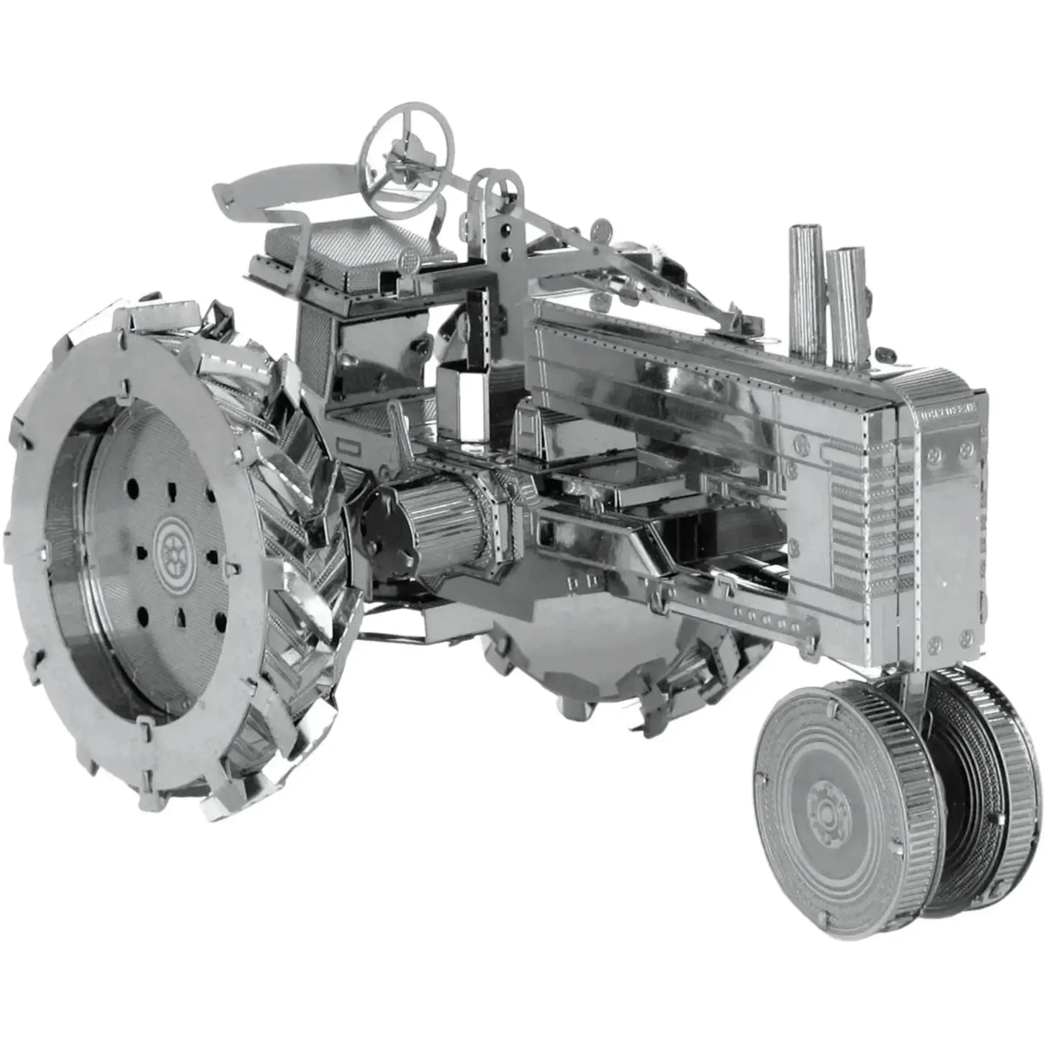 Farm Tractor Vehicle Figure Model Kit (Steel, Moderate Difficulty) - Fascinations - Metal Earth Series - (2022) - Image 4