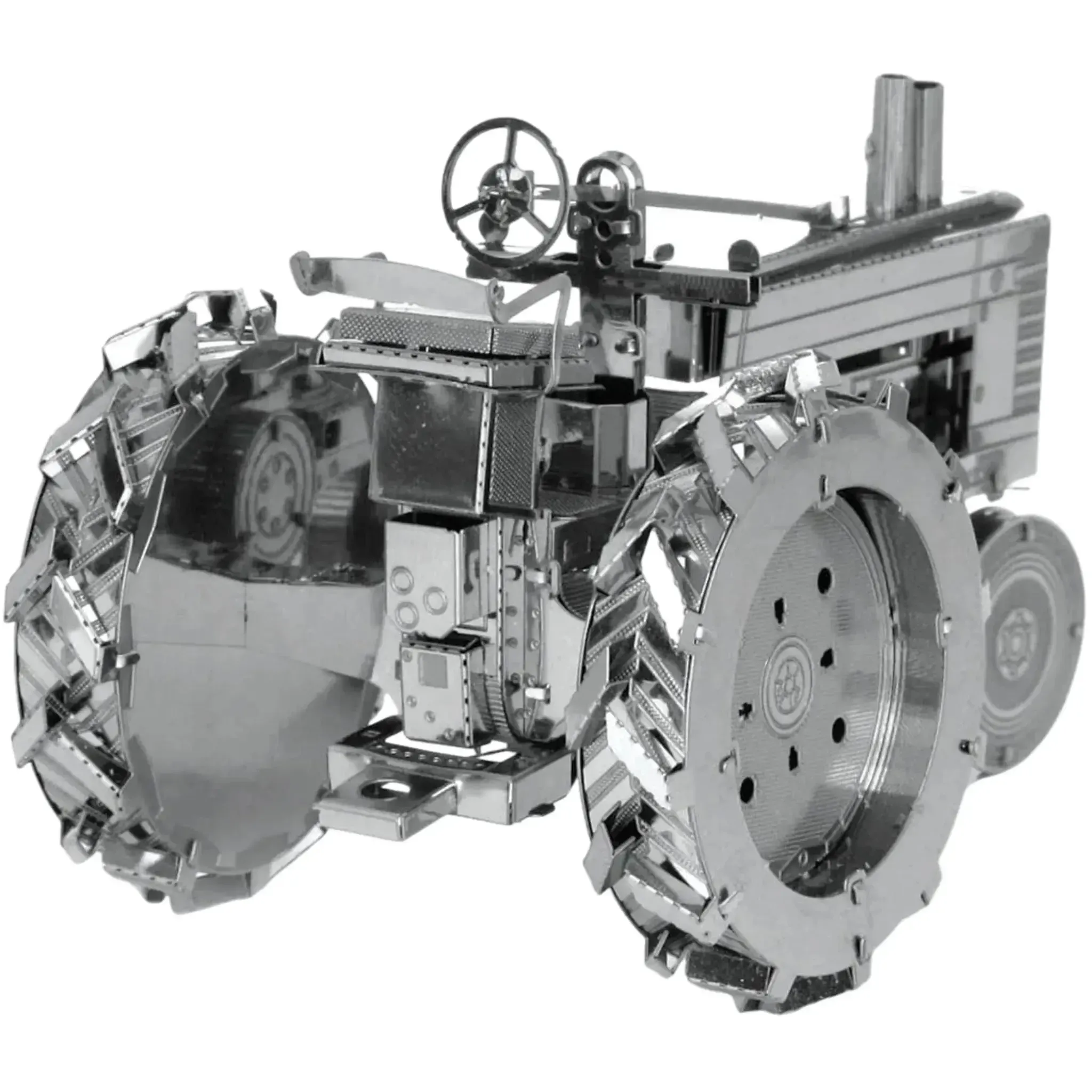 Farm Tractor Vehicle Figure Model Kit (Steel, Moderate Difficulty) - Fascinations - Metal Earth Series - (2022) - Image 5