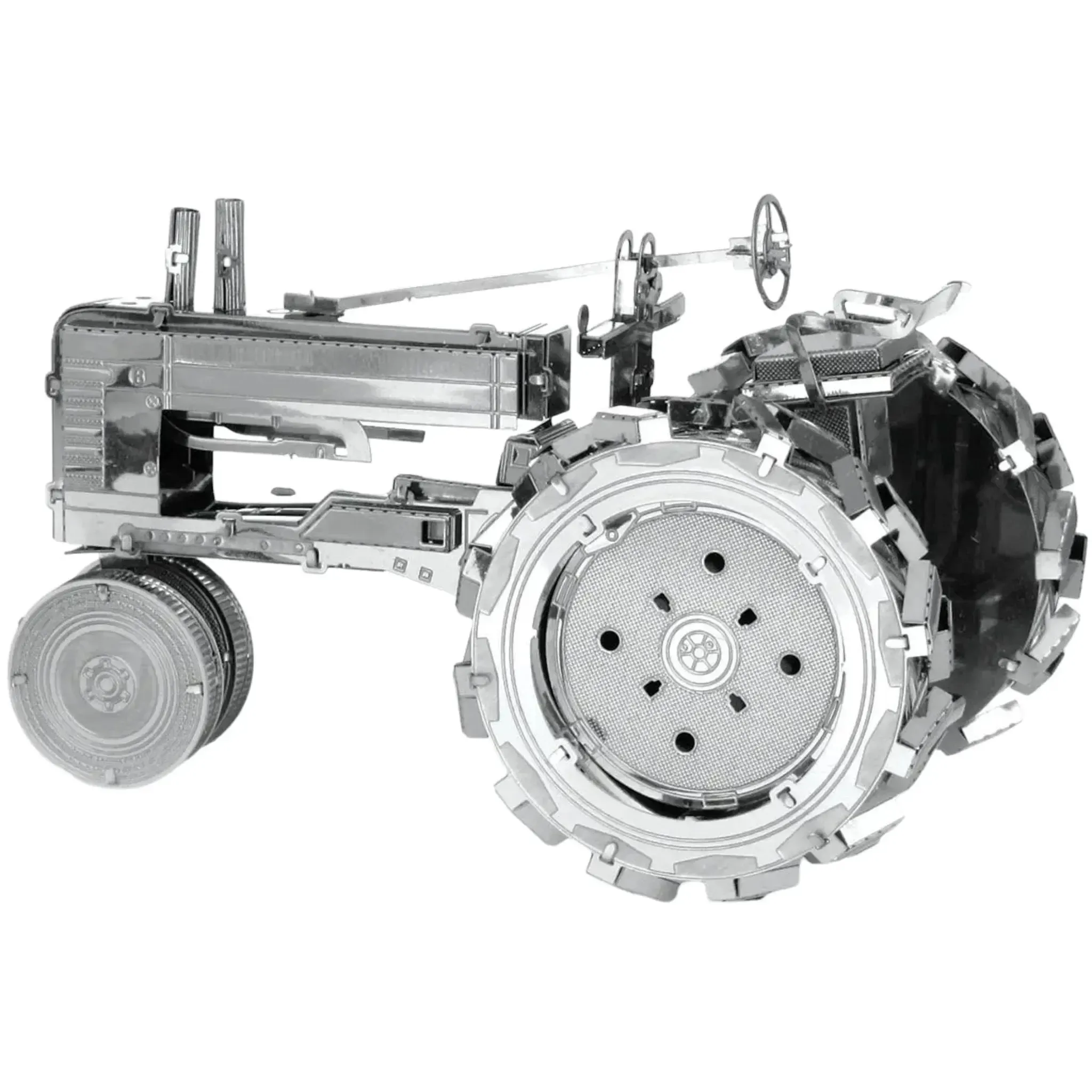Farm Tractor Vehicle Figure Model Kit (Steel, Moderate Difficulty) - Fascinations - Metal Earth Series - (2022) - Image 7