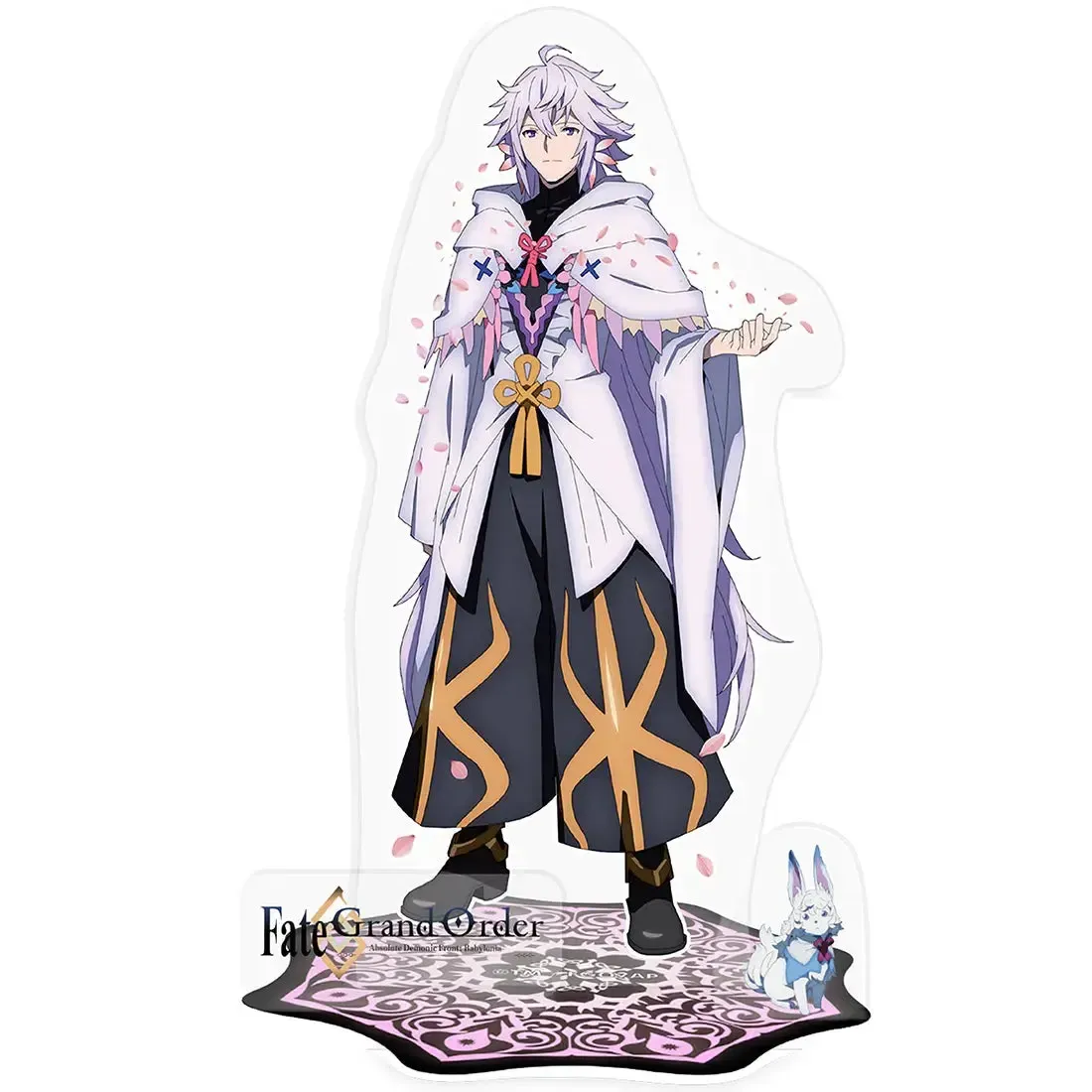 Fate/Grand Order Absolute Demonic Front: Babylonia - Merlin & Fou Standee Figure (4" Acrylic) - ABYstyle - Acryl Series - Image 2