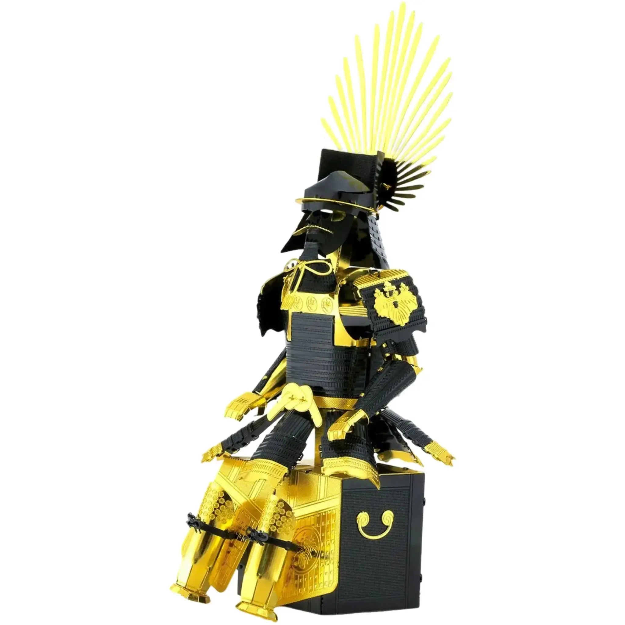 Feudal Japan - Toyotomi Hideyoshi Samurai Armor Figure Model Kit (Steel, Moderate Difficulty) - Fascinations - Metal Earth Series - (2024) - Image 4