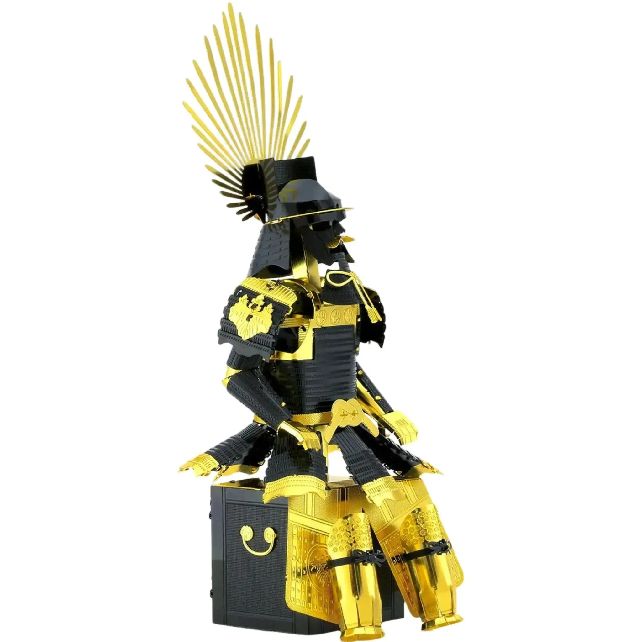 Feudal Japan - Toyotomi Hideyoshi Samurai Armor Figure Model Kit (Steel, Moderate Difficulty) - Fascinations - Metal Earth Series - (2024) - Image 8