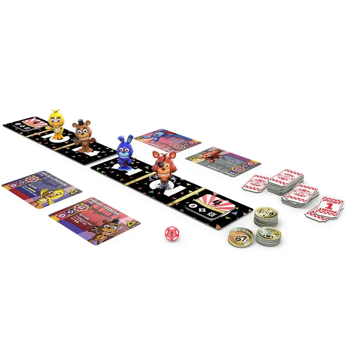 FightLine Premier Pack: Collectible Battle Game [Five Nights at Freddy's] - Miniature Horror Board Game for Family and Adults (2 Players, Ages 6+) - Funko Games - Image 4