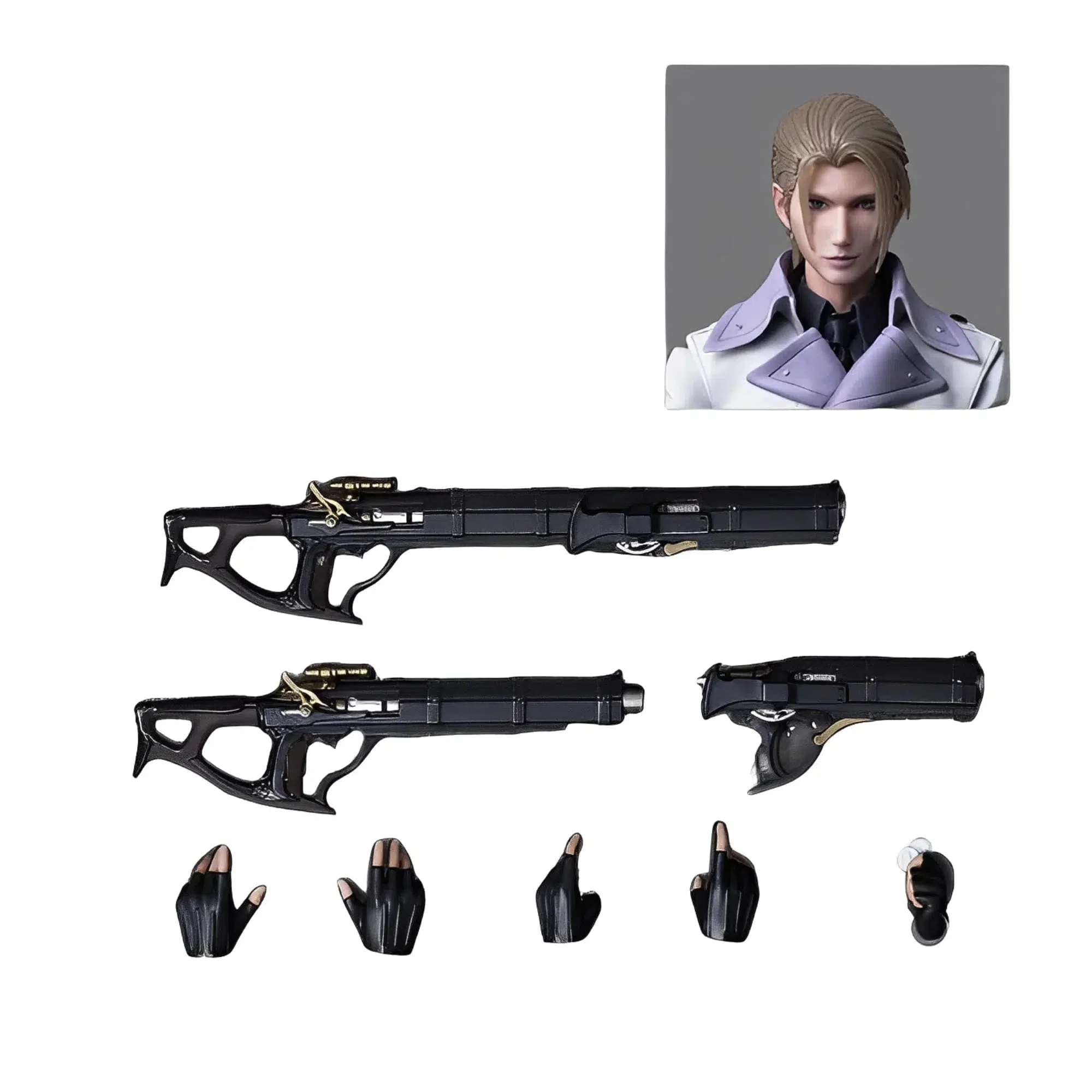 Final Fantasy VII Remake - Rufus Shinra Action Figure - Square Enix - Play Arts Kai - Image 7