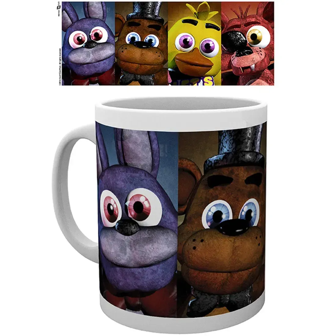 Five Nights at Freddy's - Animatronic Faces Mug (Ceramic, 11 oz.) - ABYstyle - Image 3