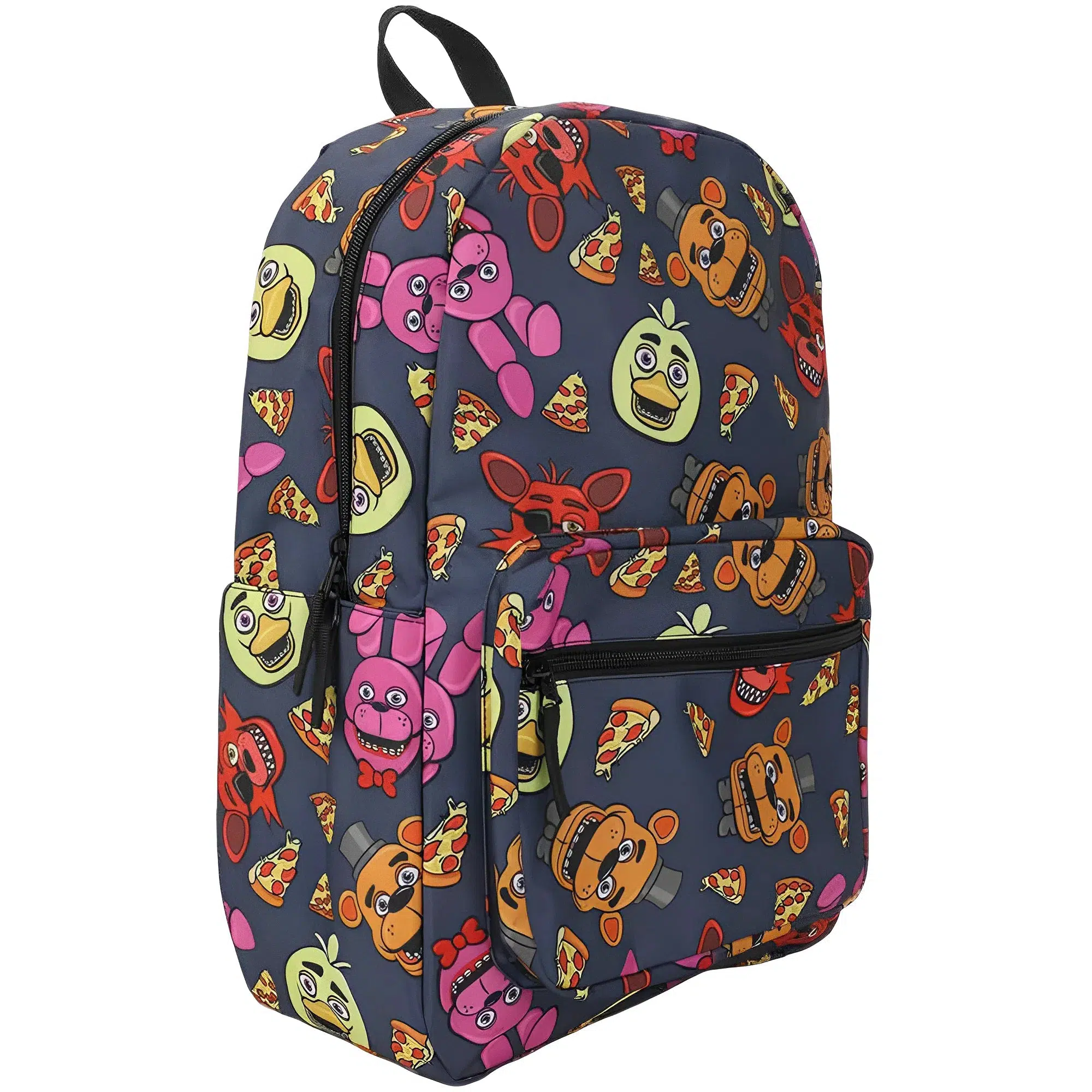 Five Nights At Freddy's - Freddy Fazbear's Laptop Backpack (All Over Print) - Bioworld - Freddy, Bonnie, Chica & Foxy - Image 3