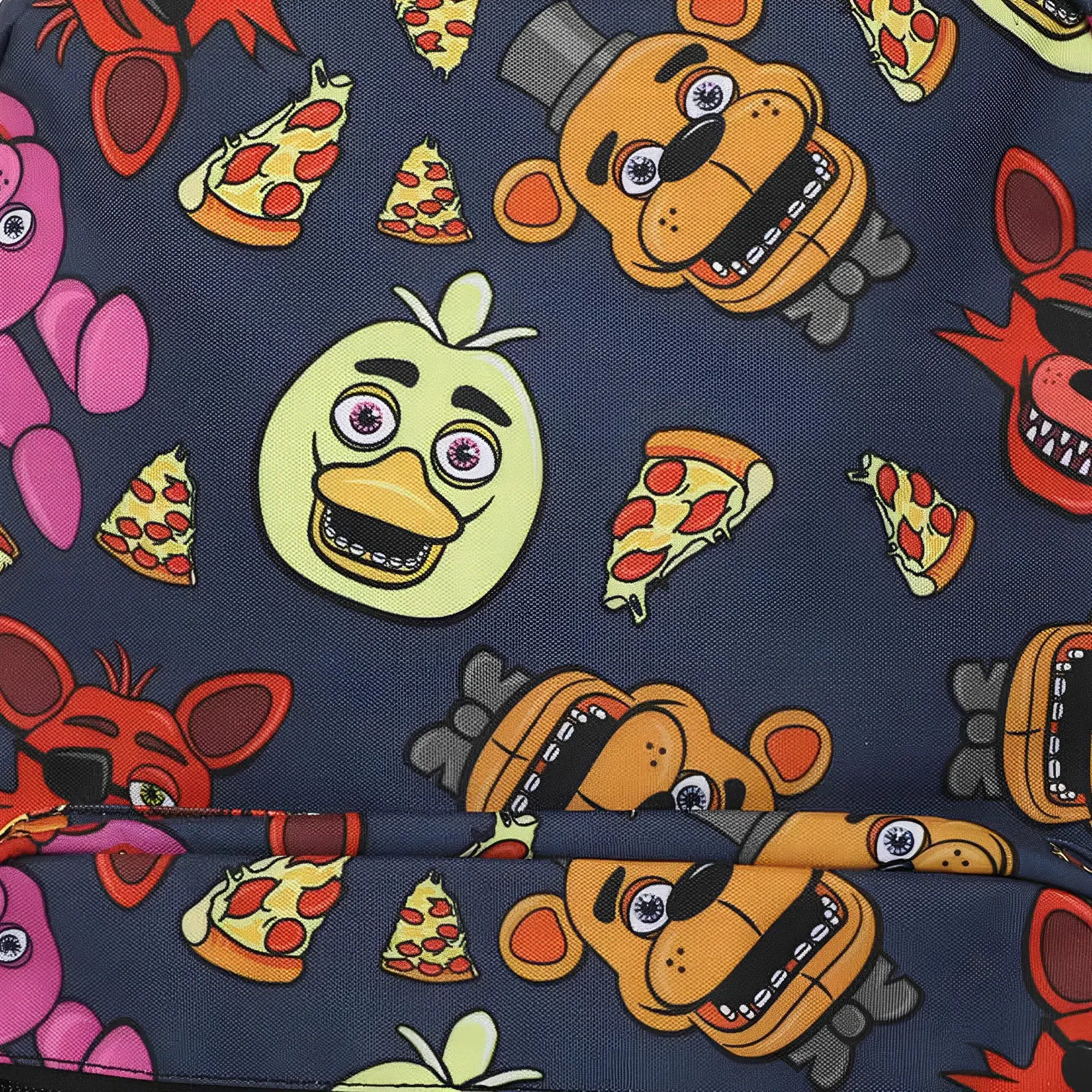 Five Nights At Freddy's - Freddy Fazbear's Laptop Backpack (All Over Print) - Bioworld - Freddy, Bonnie, Chica & Foxy - Image 5