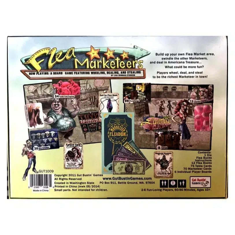 Flea Marketeers - Board Game - Gut Bustin' Games - Image 8