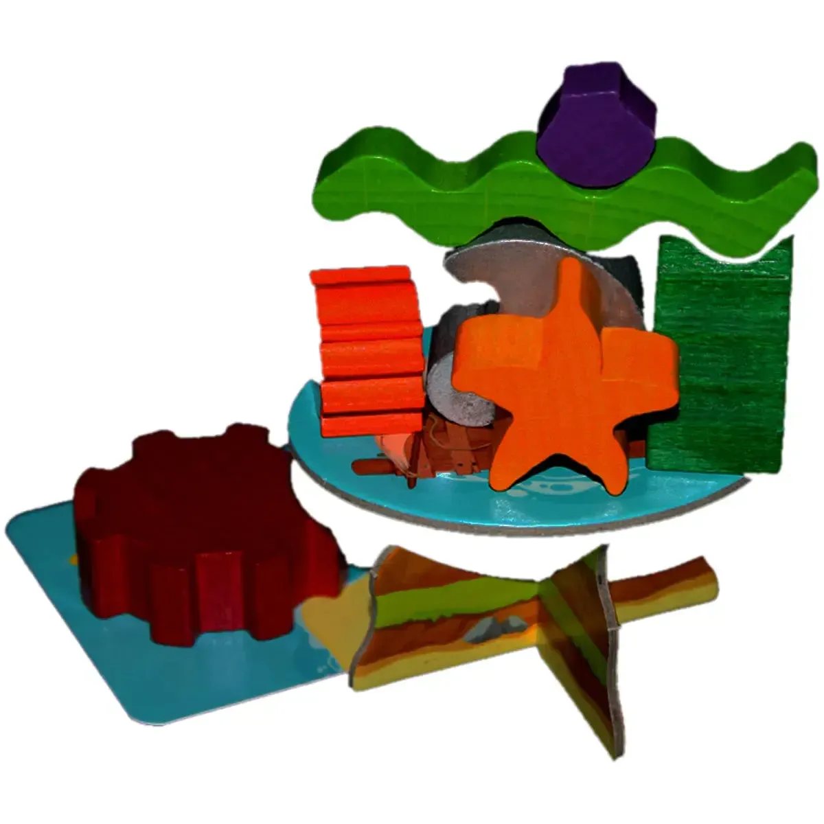 Flotsam Float - Island Stacking & Collecting Game for Children (2-5 Players, Ages 6+) - HABA - Image 4