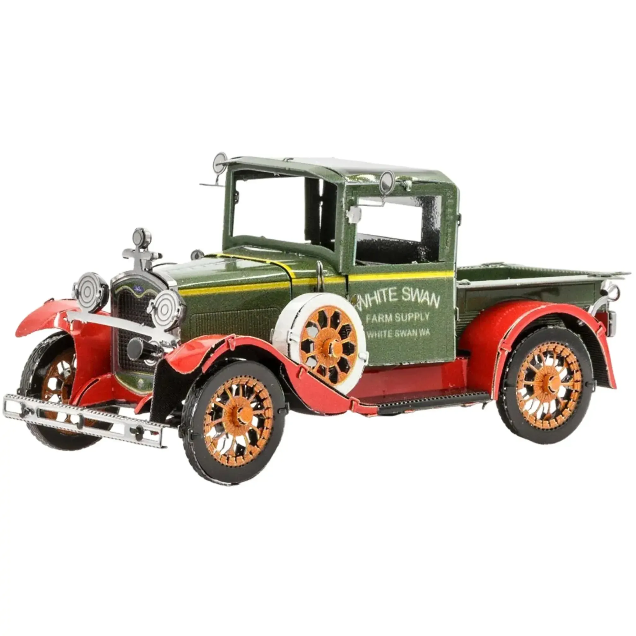 Ford - 1931 Model A Pickup Truck Figure Model Kit (1:40 Scale, Steel, Moderate Difficulty) - Fascinations - Metal Earth Series - (2022)1 - Image 4