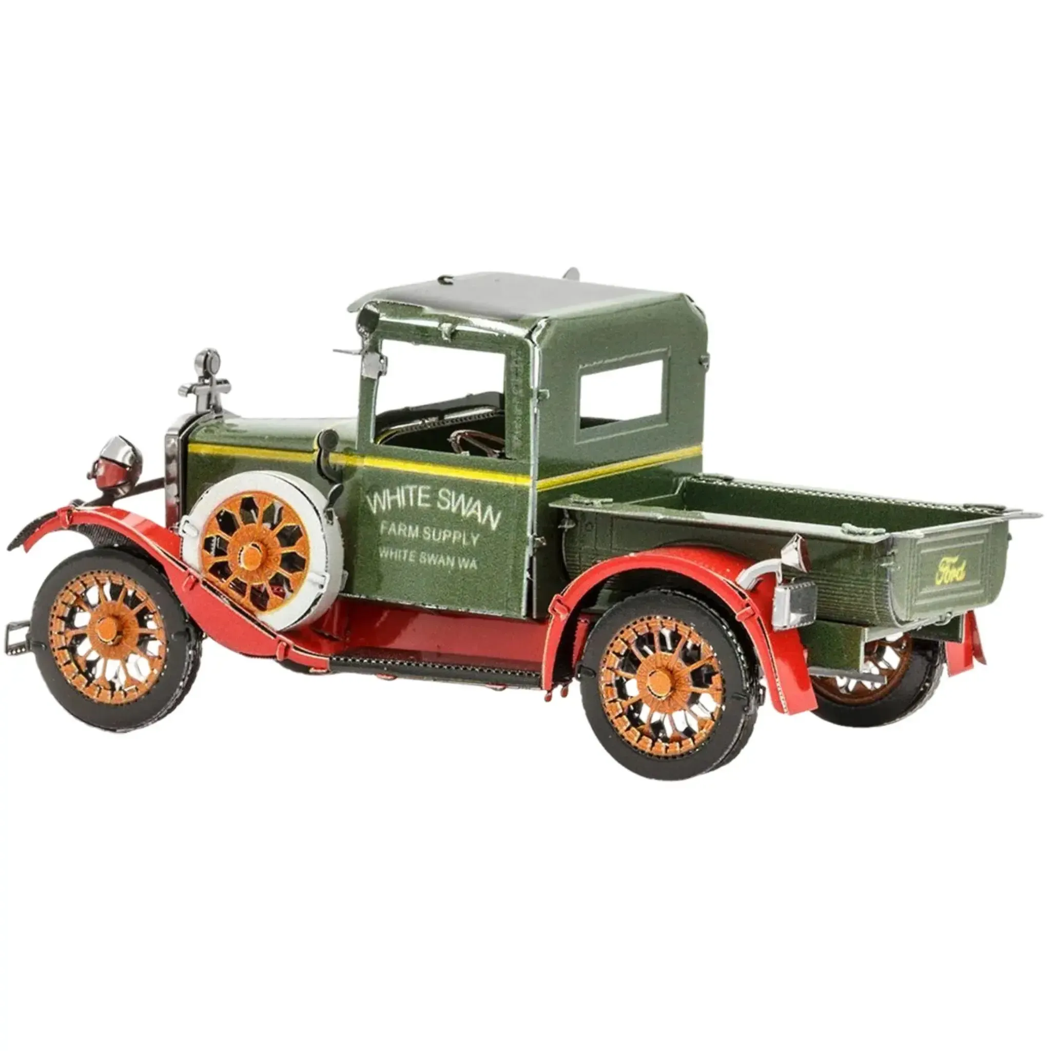 Ford - 1931 Model A Pickup Truck Figure Model Kit (1:40 Scale, Steel, Moderate Difficulty) - Fascinations - Metal Earth Series - (2022)1 - Image 5