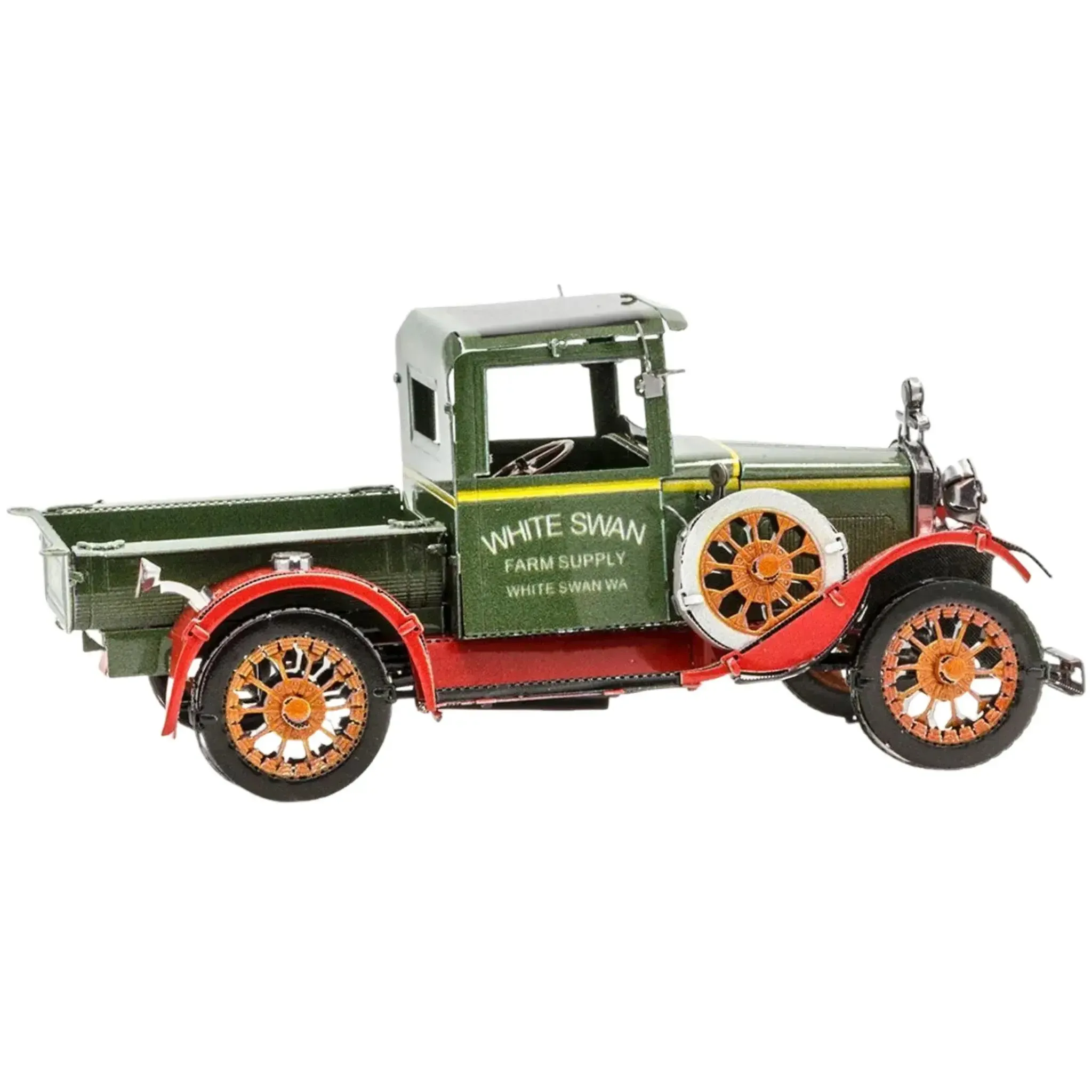 Ford - 1931 Model A Pickup Truck Figure Model Kit (1:40 Scale, Steel, Moderate Difficulty) - Fascinations - Metal Earth Series - (2022)1 - Image 7