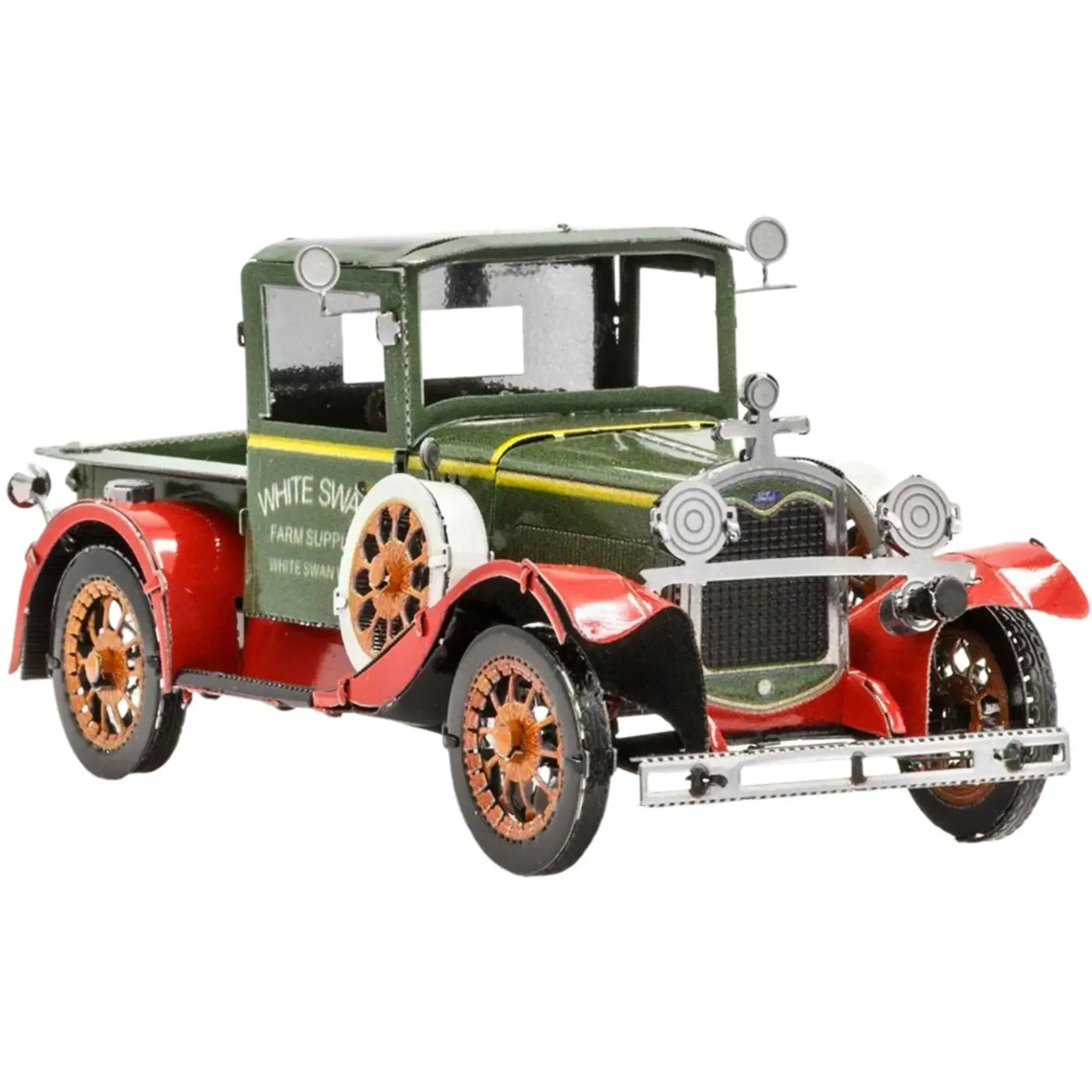 Ford - 1931 Model A Pickup Truck Figure Model Kit (1:40 Scale, Steel, Moderate Difficulty) - Fascinations - Metal Earth Series - (2022)1 - Image 8