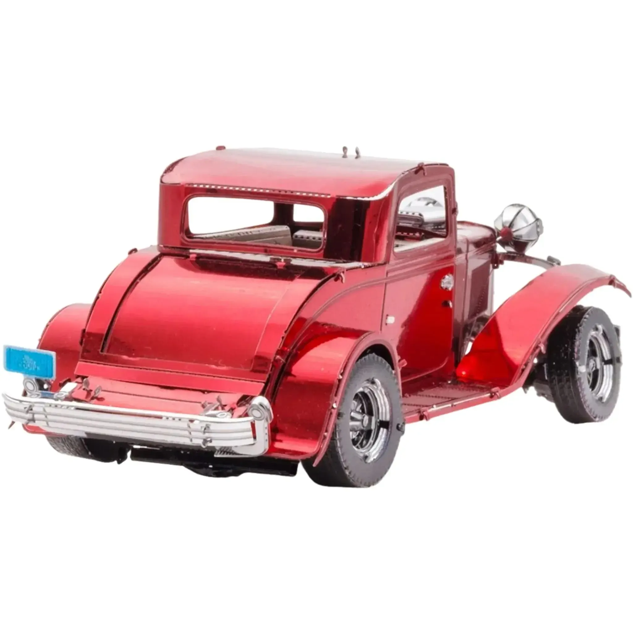 Ford - 1932 Coupe Classic Car Figure Model Kit (1:38 Scale, Steel, Moderate Difficulty) - Fascinations - Metal Earth Series - (2022) - Image 5