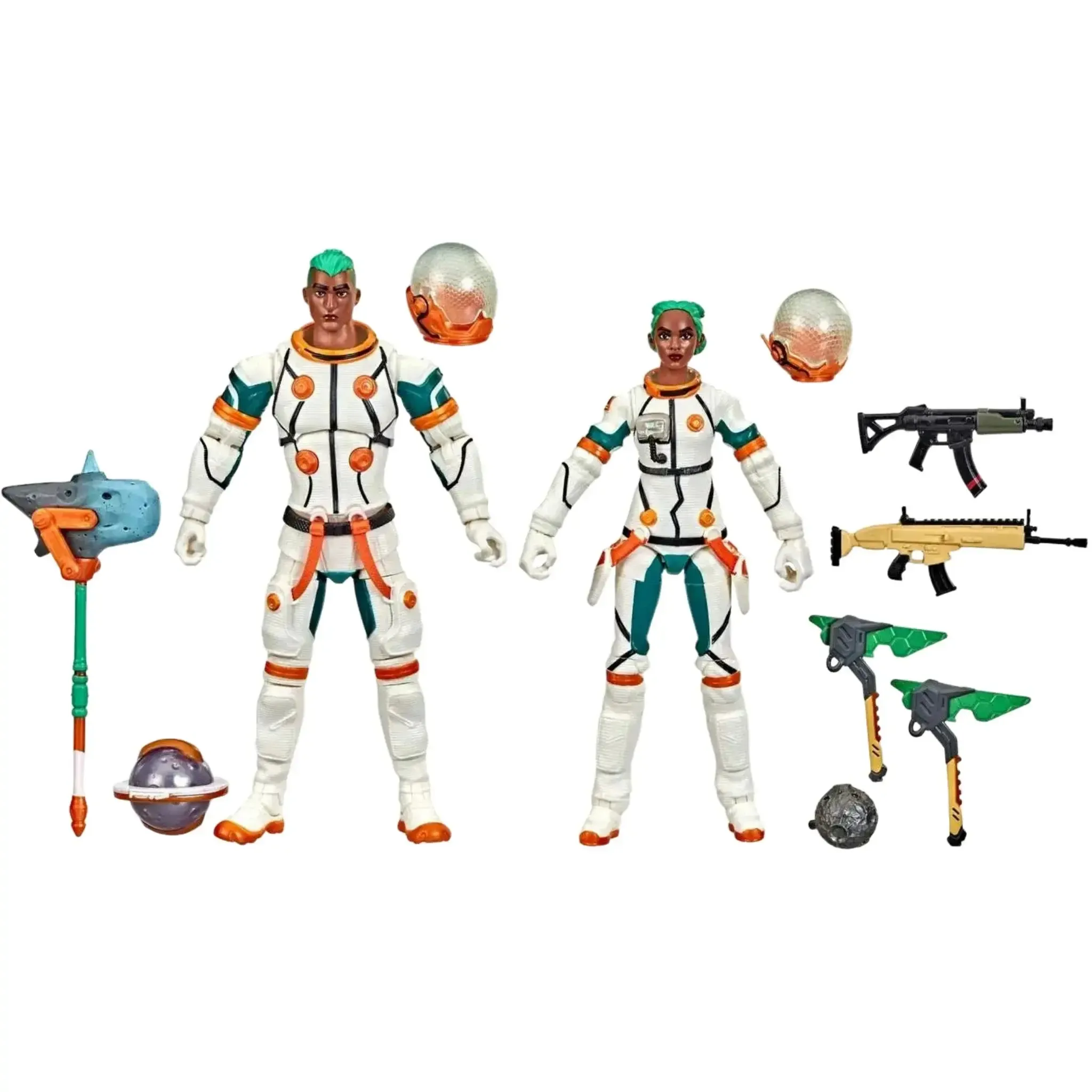 Fortnite - Astronaut Outfit Deo & Siona Action Figure Set (6") - Hasbro - Victory Royale Series - (2021) - Image 2
