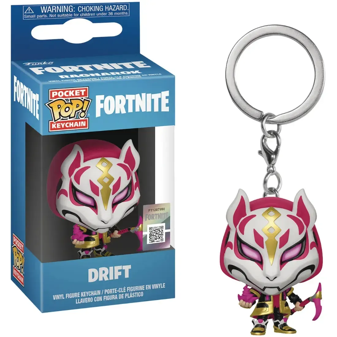 Fortnite - Drift Figure Keychain (1.5") - Funko - Pocket Pop! Keychain Series - Image 2