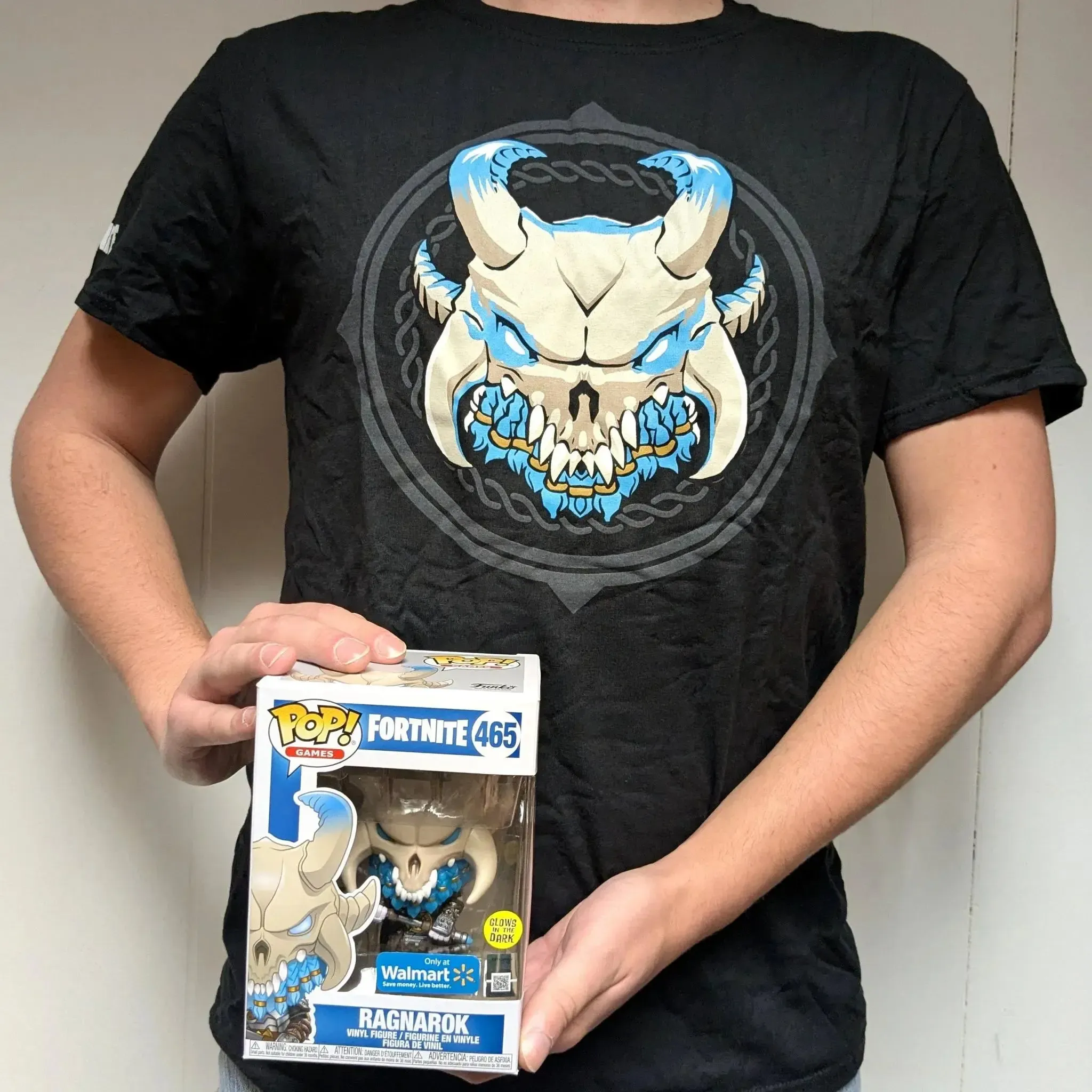 Fortnite - Ragnarok T-Shirt & Figure Set - Funko - POP! Tees Series, POP! Games Series (465), Walmart Exclusive Edition - Image 3