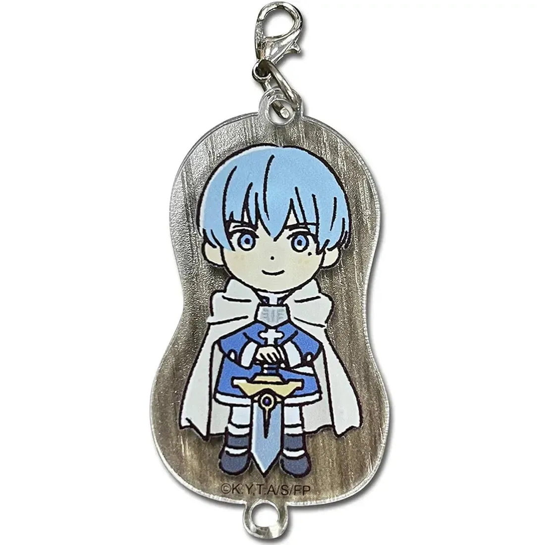 Frieren: Beyond Journey's End - Chibi Himmel Keychain (2", Acrylic) - Great Eastern Entertainment