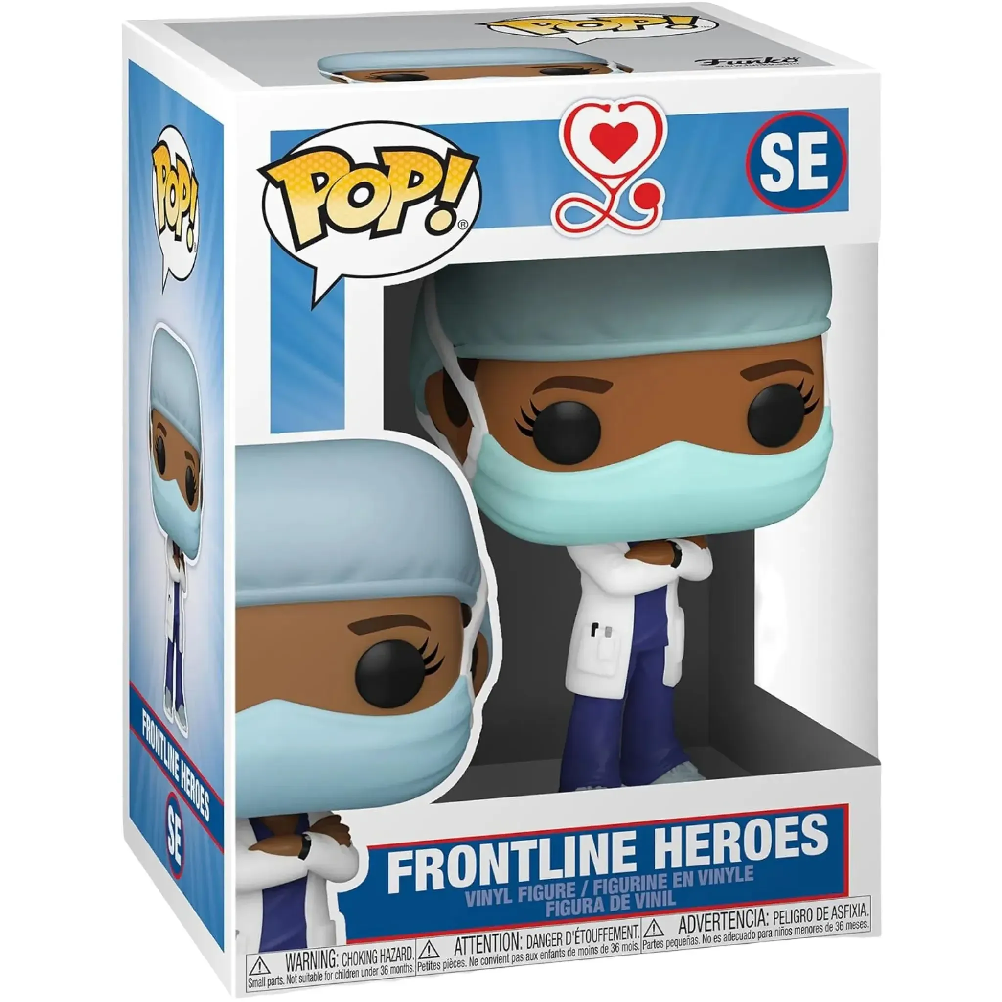 Frontline Heroes - Healthcare Worker Figure (3.75") - Funko - Pop! Frontline Heroes Series (SE) - (2020)