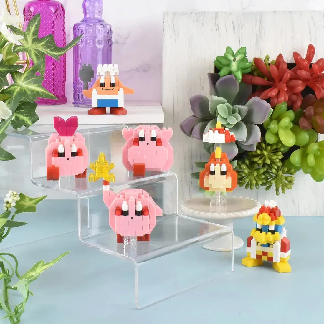Nanoblock [Kirby] - Full Set of Character Building Sets (6-Pack) - Mininano Series (Volume 2) - Image 3