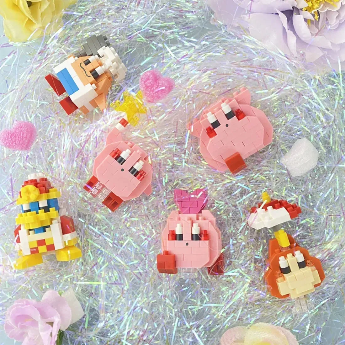 Nanoblock [Kirby] - Full Set of Character Building Sets (6-Pack) - Mininano Series (Volume 2) - Image 4