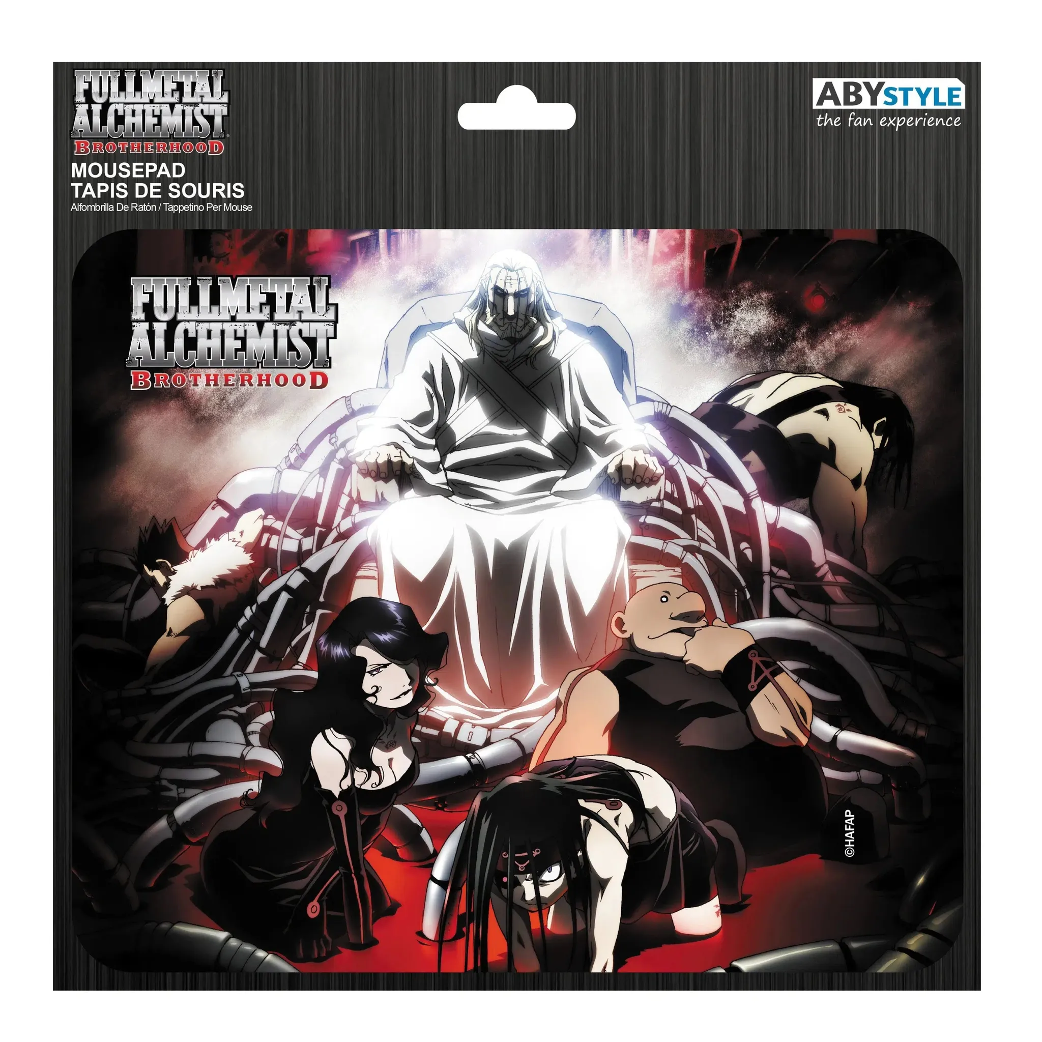 Fullmetal Alchemist: Brotherhood - Homunculi Mousepad (9.25"x7.75") - ABYstyle