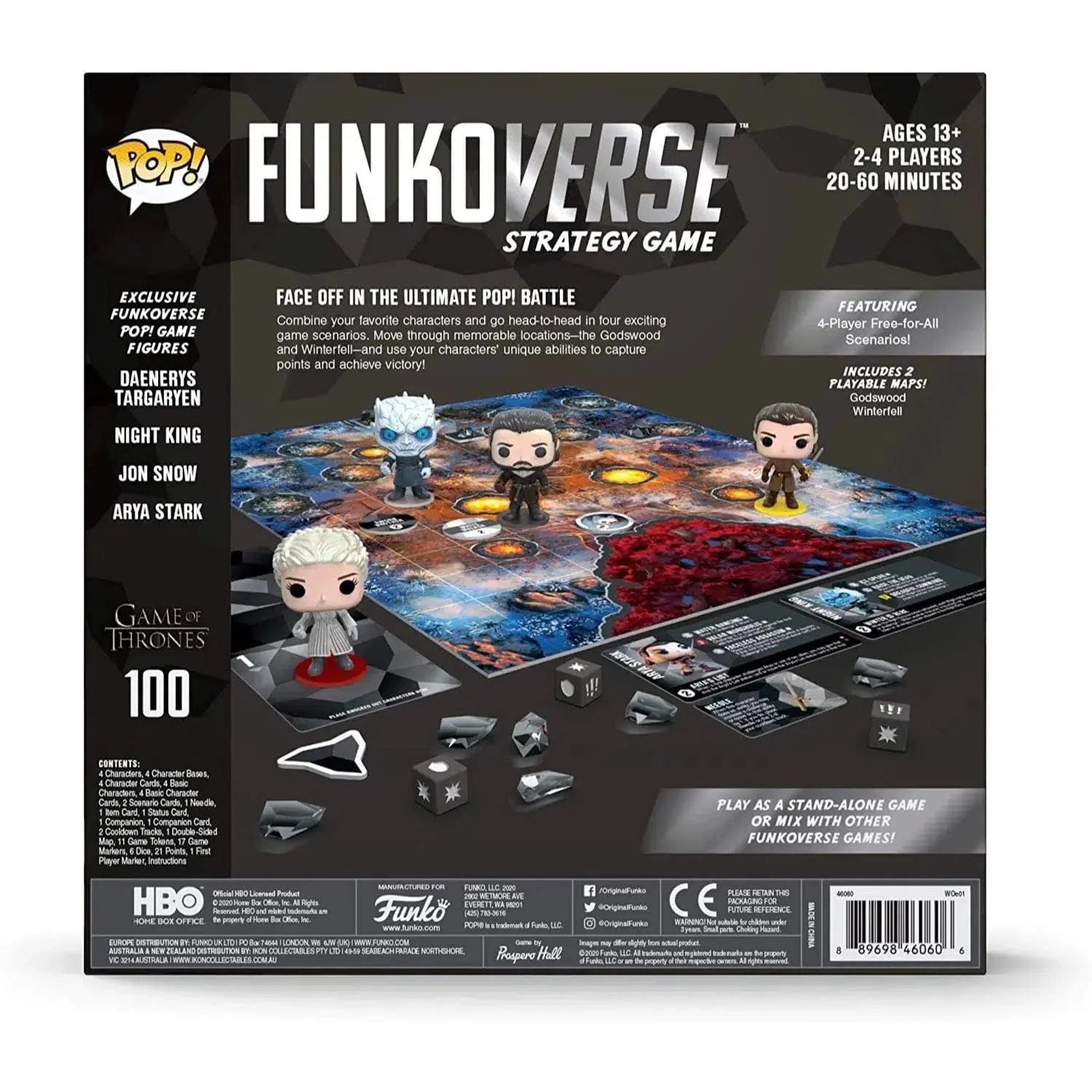 Funkoverse Strategy Game [Game of Thrones] - Board Game - Funko Games - Pop! Series - Image 3