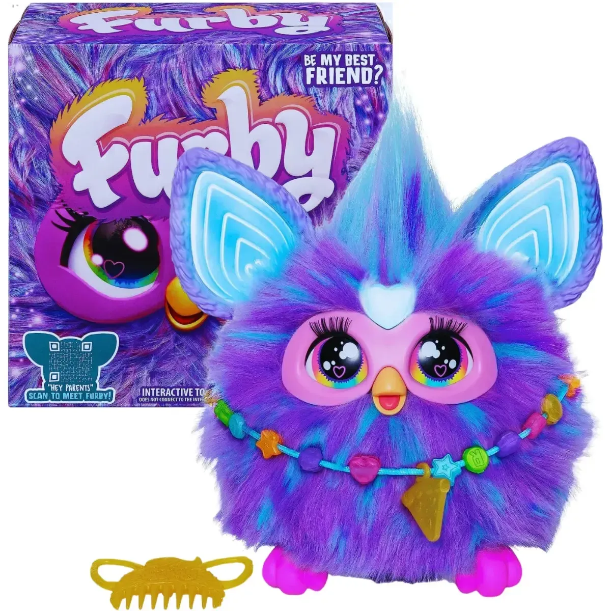 Furby - Purple Interactive Toy - Hasbro - Image 2