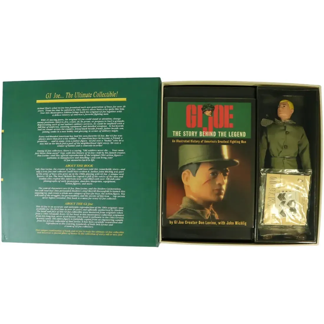 G.I. Joe - 1964 Reproduction G.I. Joe Action Figure & History of G.I. Joe Book - Hasbro - Masterpiece Edition - Image 2