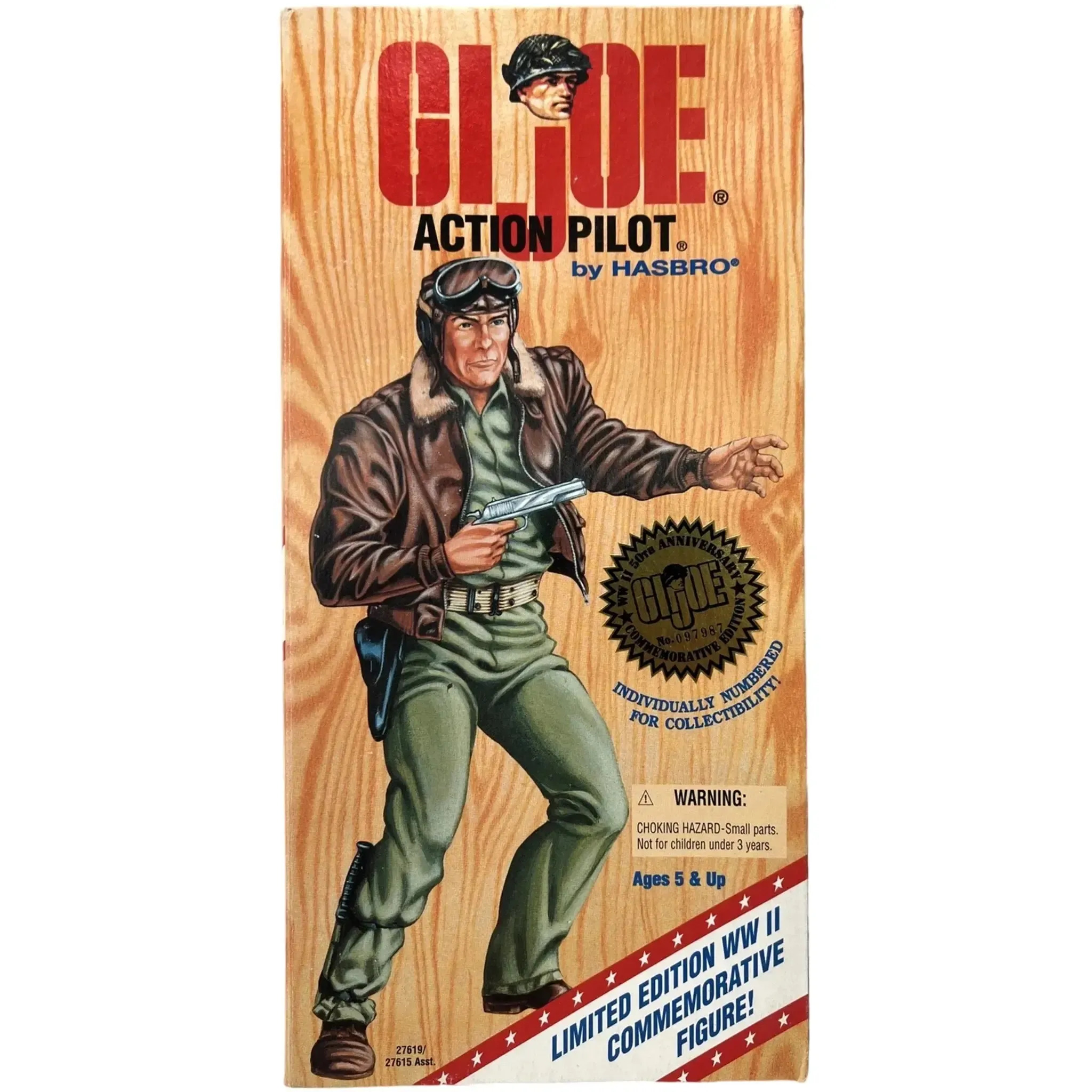G.I. Joe - Action Pilot Action Figure (12") - Hasbro - WW II 50th Anniversary Commemorative Edition - (1995)