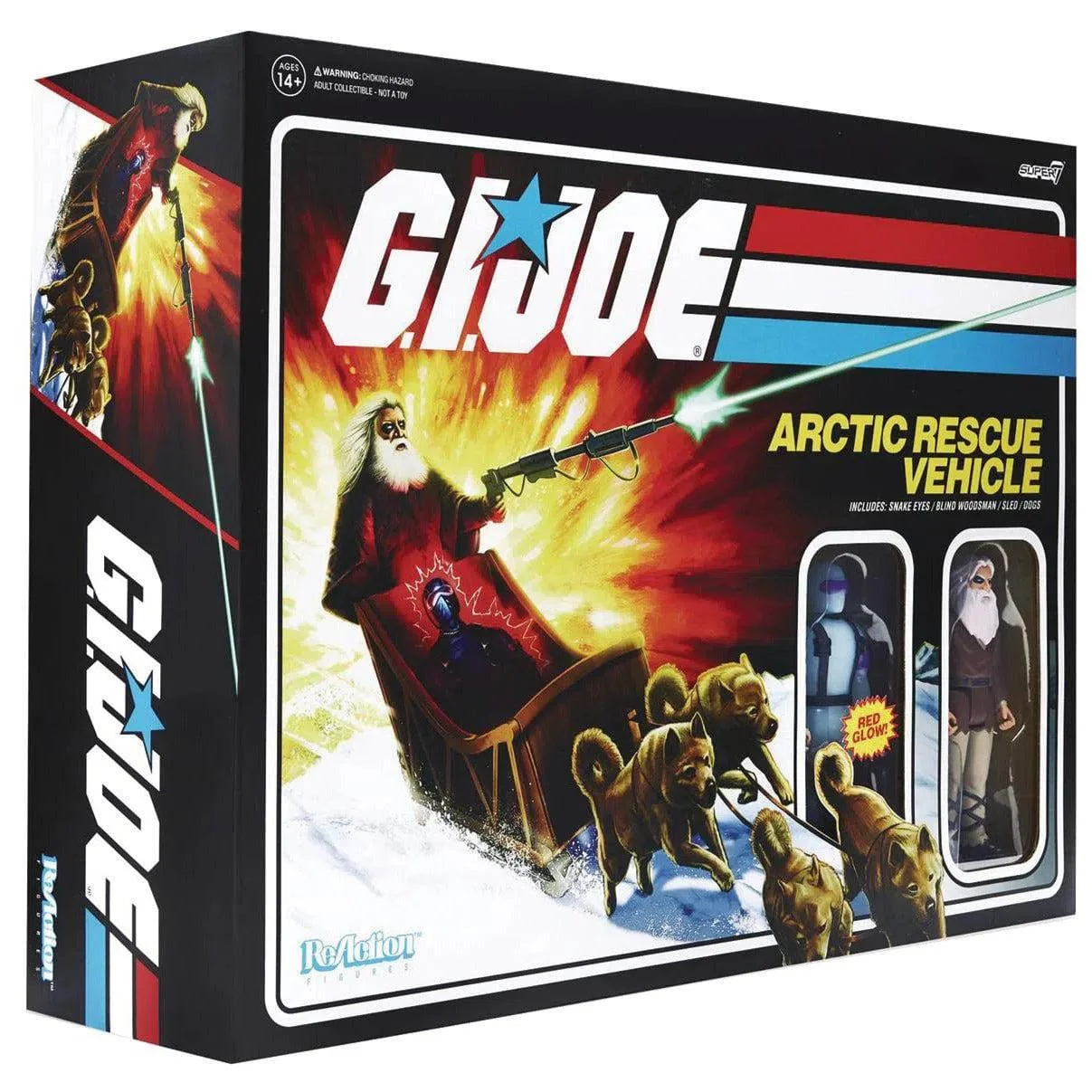 G.I. Joe - Arctic Rescue Vehicle Figure - Super7 - ReAction Figures
