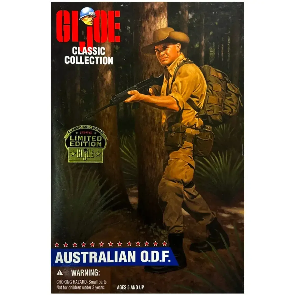 G.I. Joe - Australian O.D.F. Action Figure (Version 1) - Kenner - Limited Edition 1996 Classic Collection Series