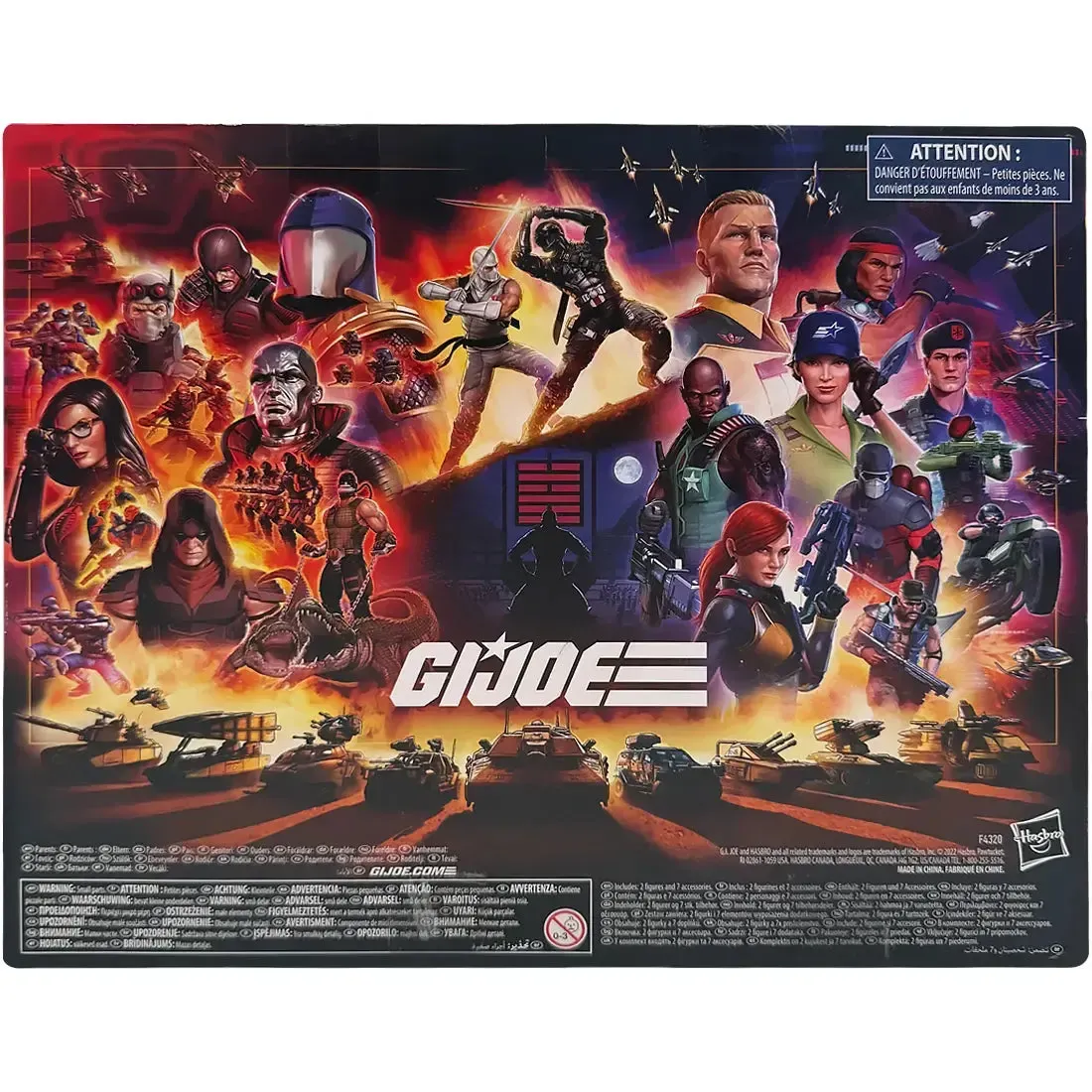 G.I. Joe - Croc Master & Fiona Action Figure Set (6.25") - Hasbro - G.I. Joe Classified Series - Image 3
